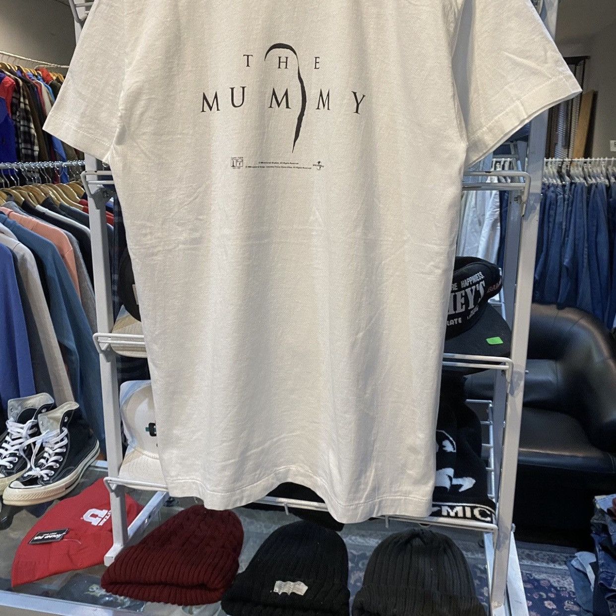 Vintage vintage 90s The Mummy movie t-shirt Size US L / EU 52-54 / 3 - 4 Thumbnail