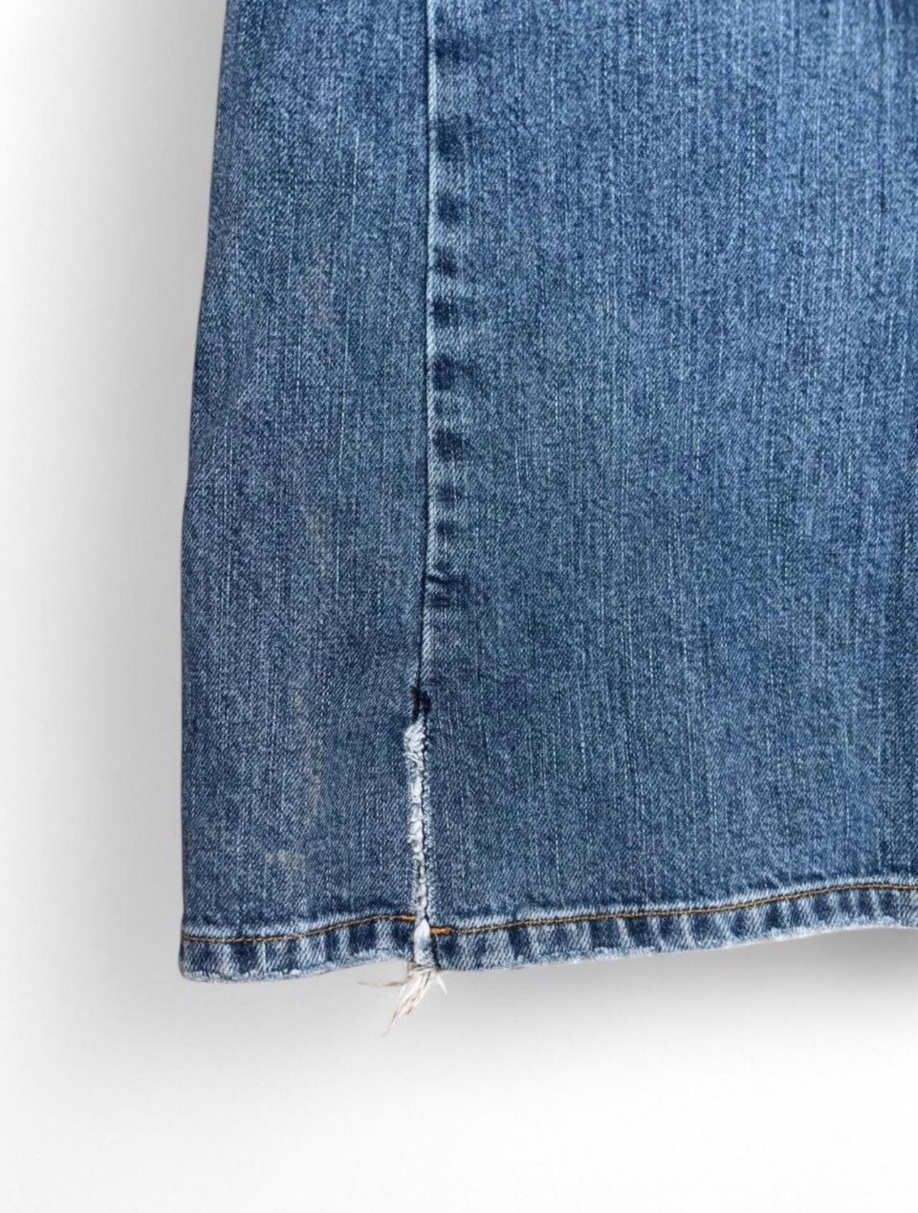 Lucky Brand × Vintage Lucky Brand Bootcut Denim with cut leg opening Size US 34 / EU 50 - 2 Thumbnail