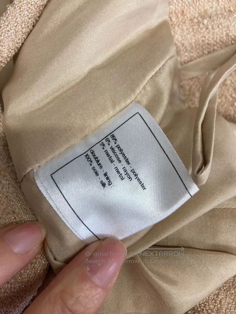 Chanel Chanel Beige Sling Dress Fr38 . Size M / US 6-8 / IT 42-44 - 5 Thumbnail