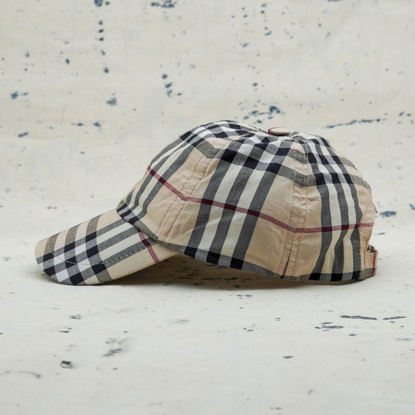 Burberry Vintage burberry london nova check beige baseball cap hat Size ONE SIZE - 2 Thumbnail