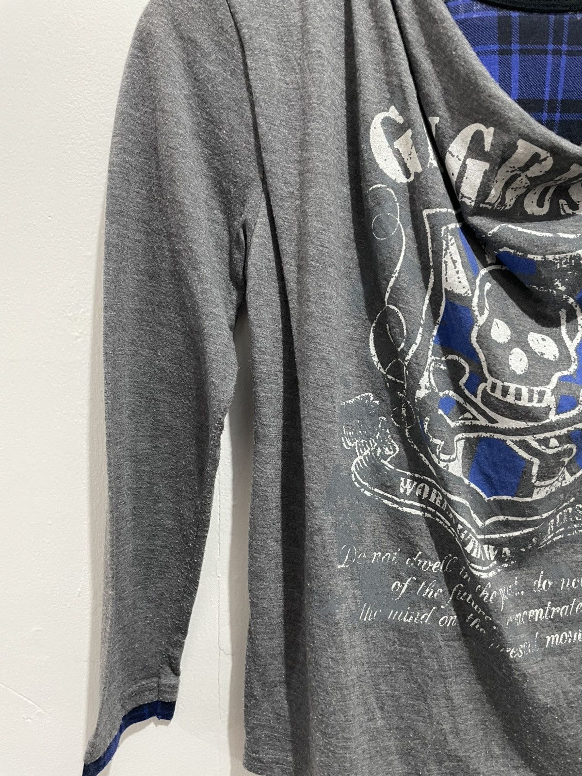 Beauty Beast × If Six Was Nine × Japanese Brand BINDINGOFFER💥 Gangbuster double layer longsleeve Size US S / EU 44-46 / 1 - 3 Thumbnail