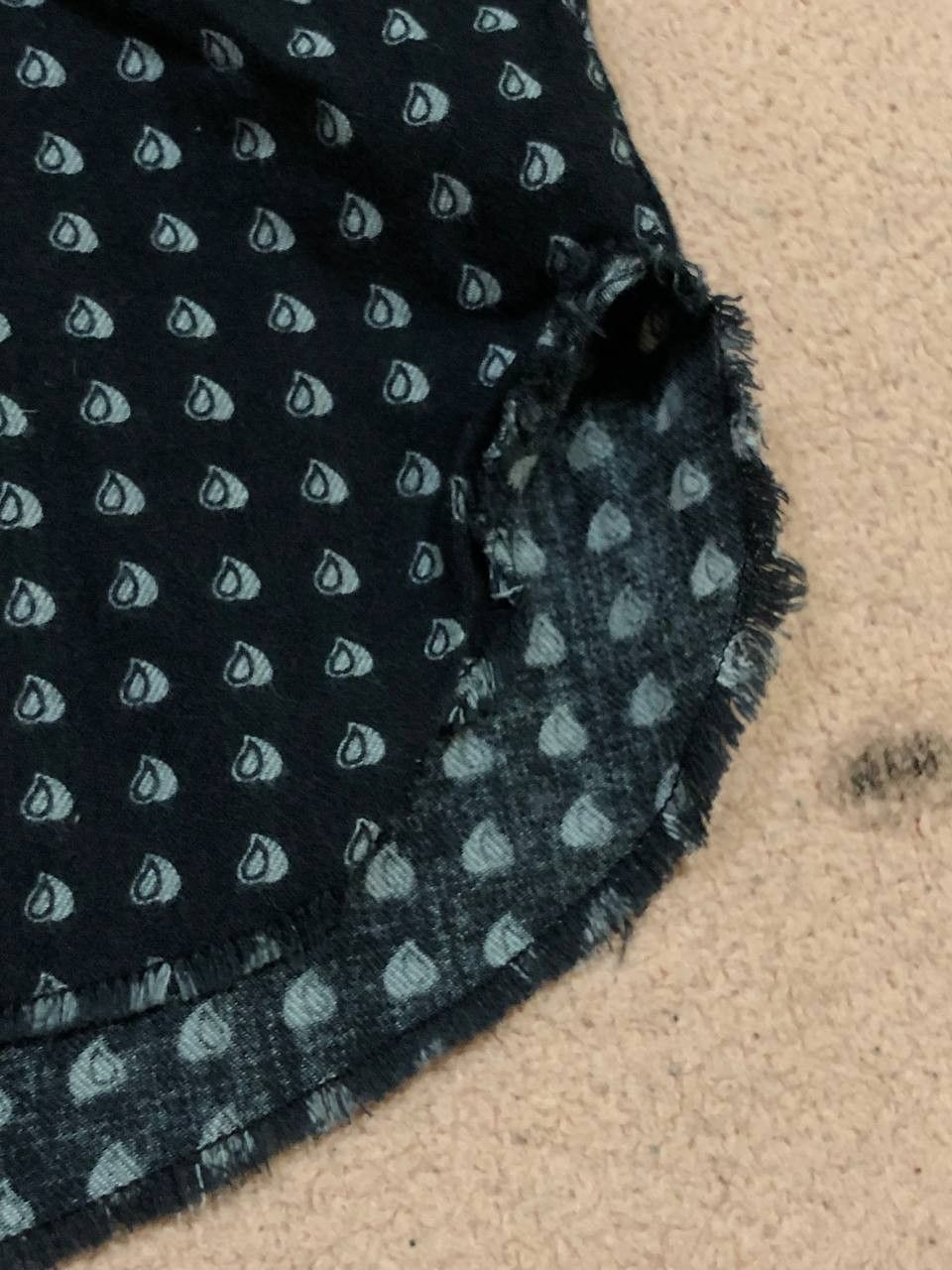 Allsaints Vintage Allsaints black print shirt crazy Y2K streetwear Size US XS / EU 42 / 0 - 5 Thumbnail