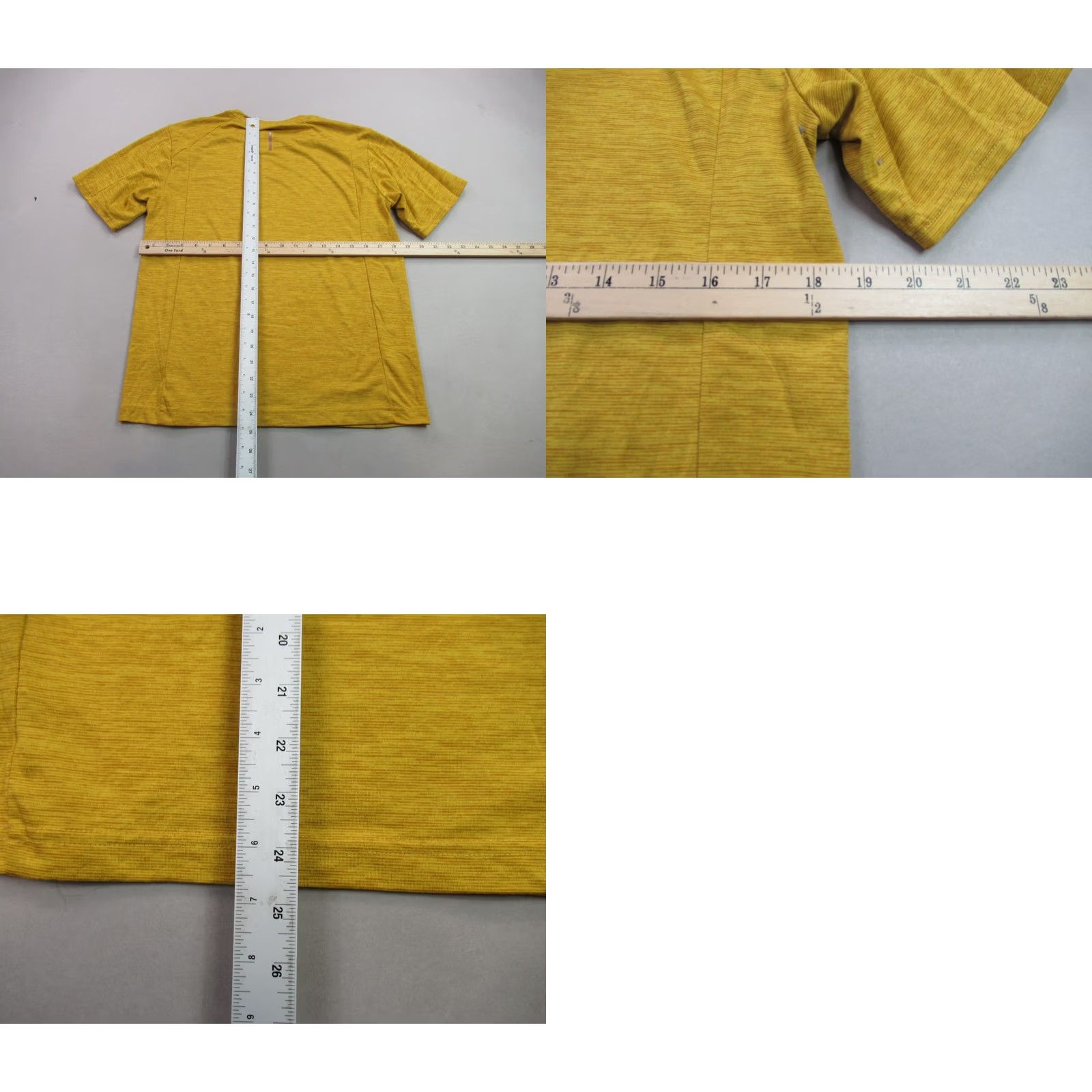 Vintage REI Shirt Mens Small Short Sleeve Crew Neck Lightweight Casual Outdoors Yellow Size US S / EU 44-46 / 1 - 8 Thumbnail
