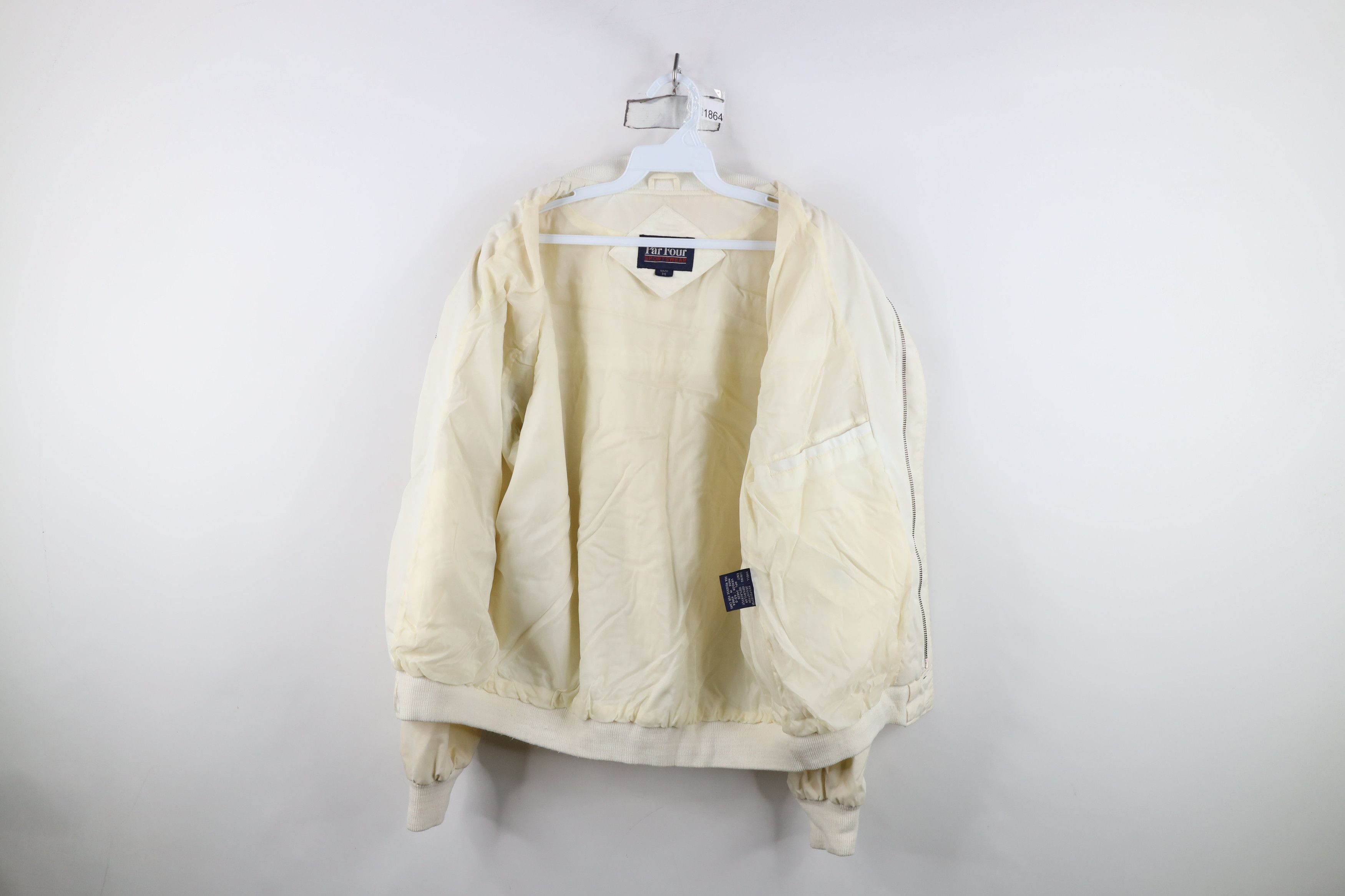 Vintage Vintage 70s Streetwear Catalina Bomber Jacket Cream Size US M / EU 48-50 / 2 - 9 Thumbnail