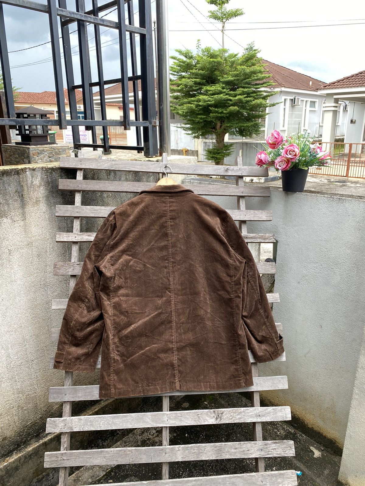Vintage Vintage 90s MCM Velvet Chore Jacket Size US XL / EU 56 / 4 - 3 Thumbnail