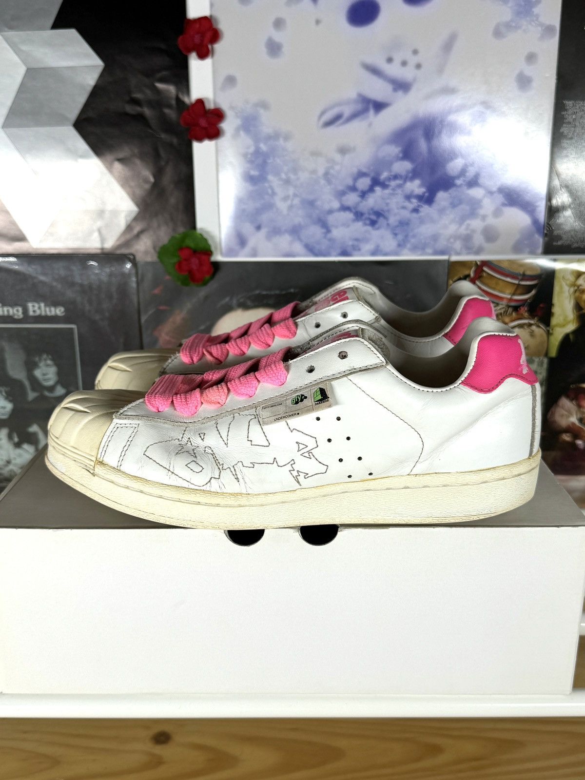 Bape × Undercover 2001 Generation Fuck You Chaotic Discord Skullsta Sneakers Size US 9 / EU 42 - 4 Thumbnail
