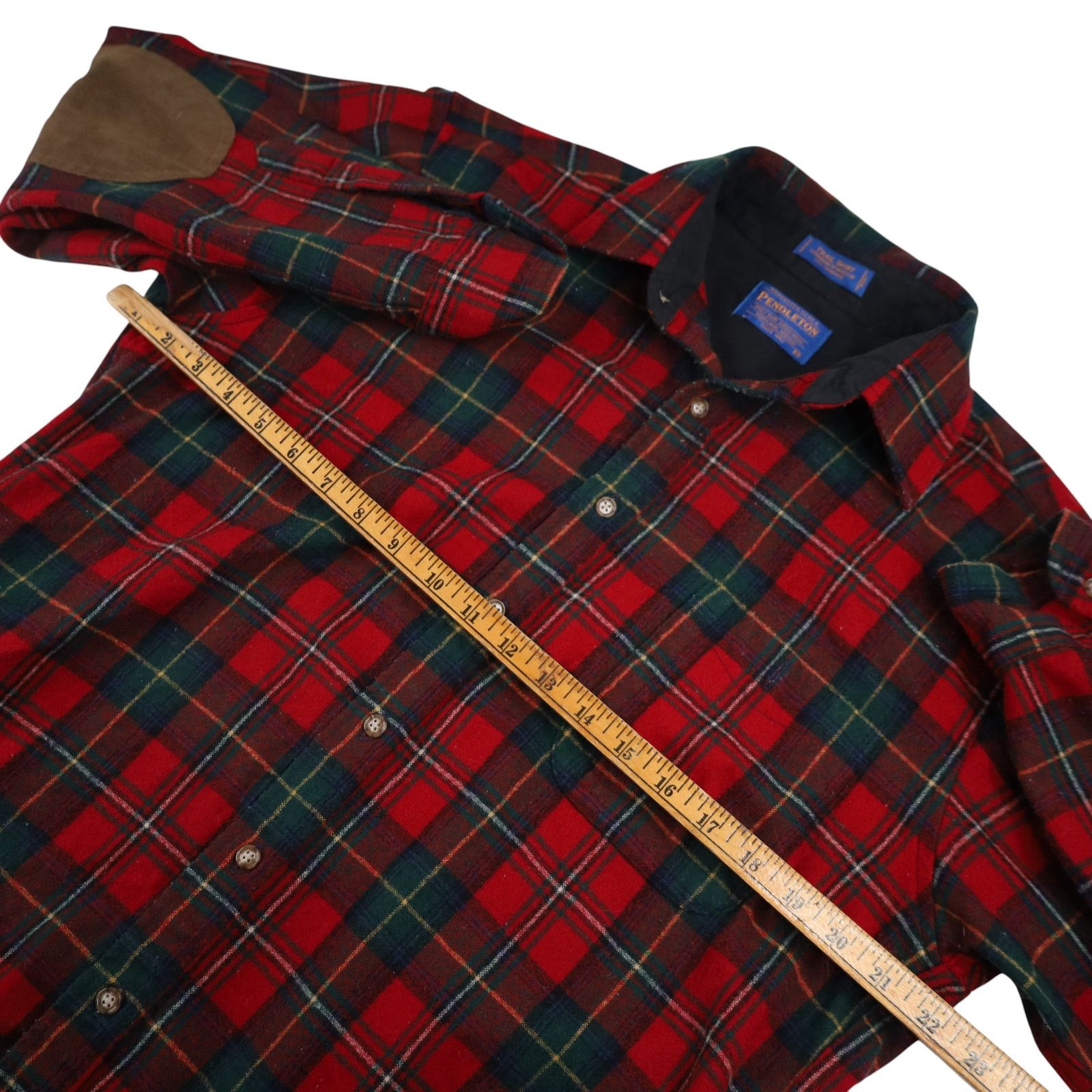 Pendleton × Vintage Pendleton %100 Wool Flannel Boyd Tartan Trail Shirt Size US M / EU 48-50 / 2 - 8 Thumbnail