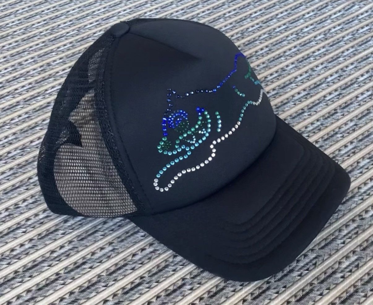 Billionaire Boys Club BBC Rhinestone Flying Dog Hat Size ONE SIZE - 3 Thumbnail