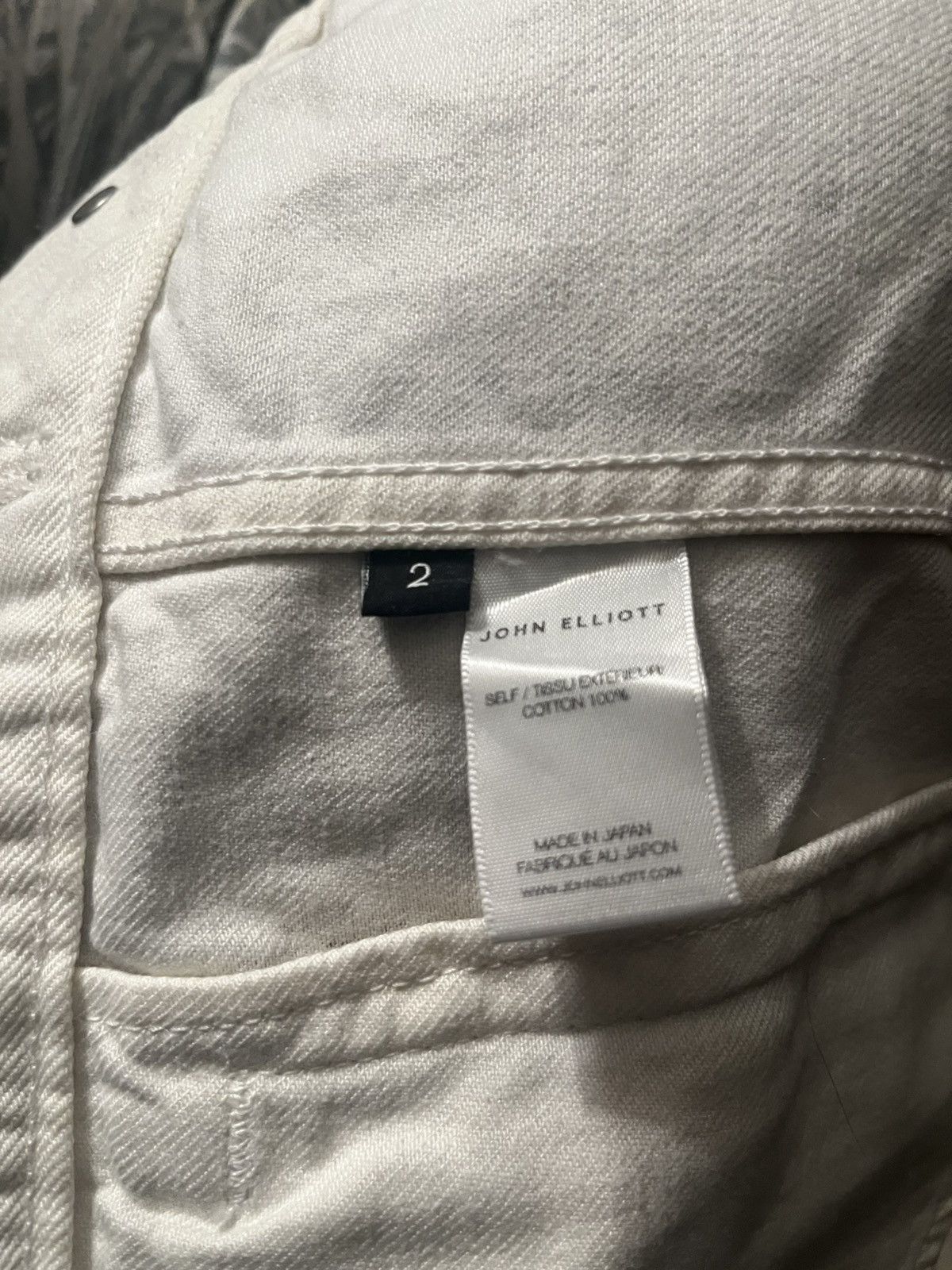 John Elliott John Elliot Acid Washed Denim Jacket Size US S / EU 44-46 / 1 - 4 Thumbnail
