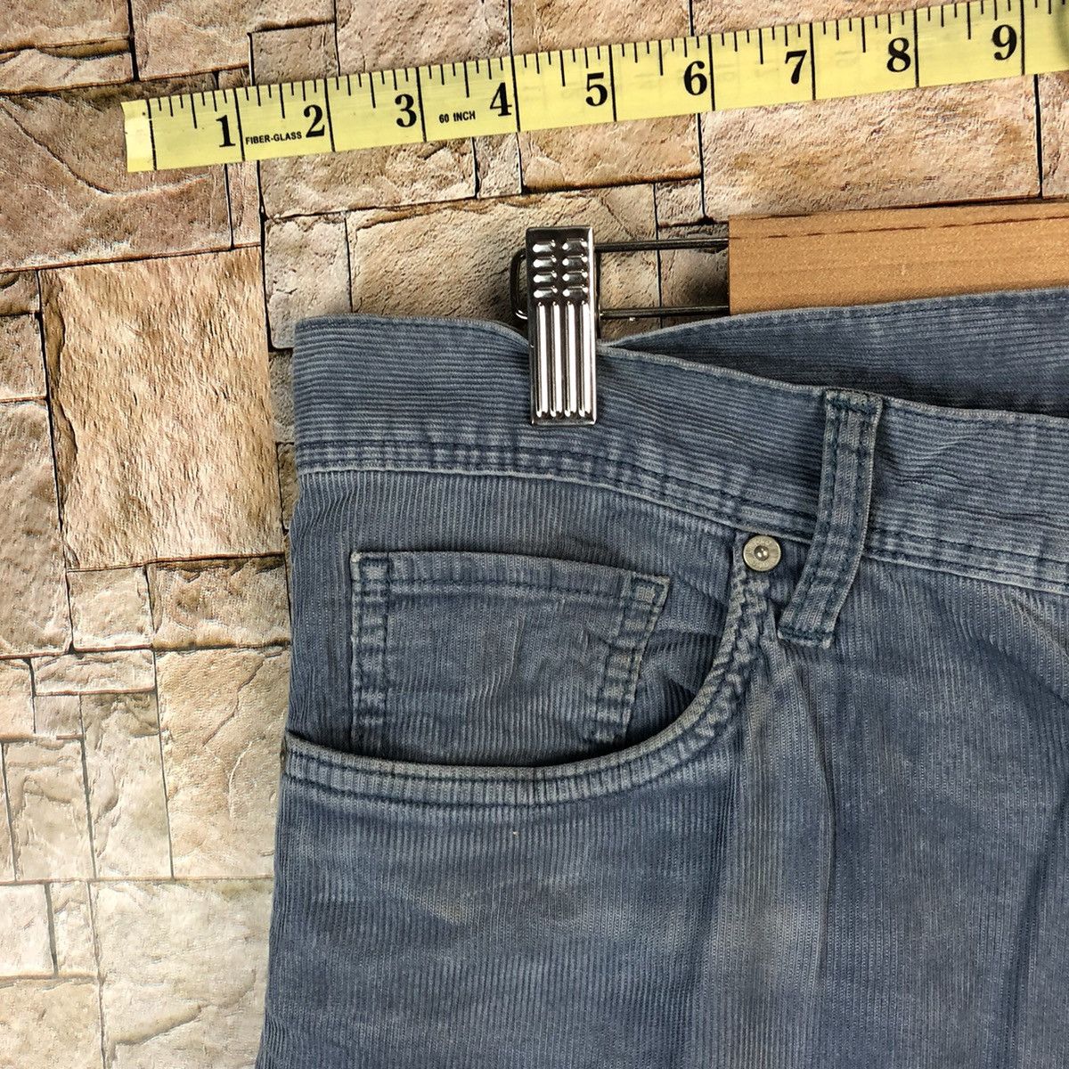 Uniqlo Uniqlo japan vintage Blue Conduroy Pants #A1130 Size US 35 - 7 Thumbnail