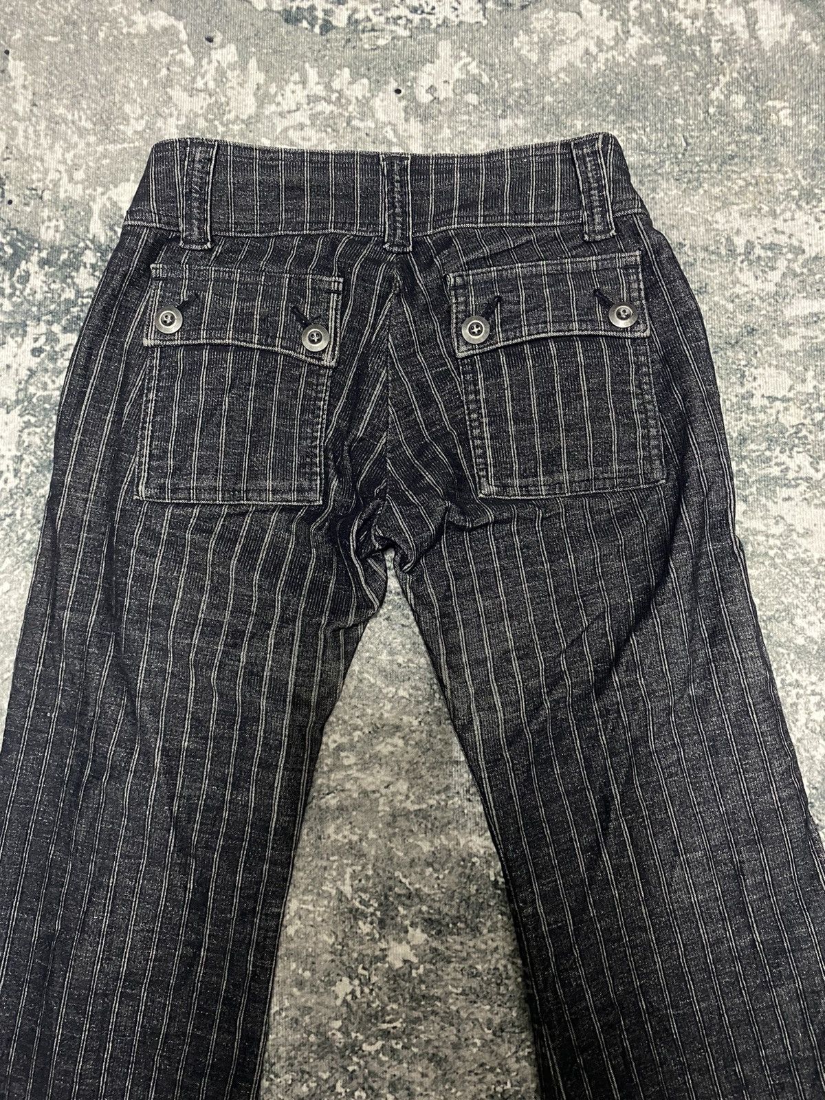 Beauty Beast × Japanese Brand RU JEANS COLOR FLARED BOOTCUT STRECTH DENIM JEANS Size 26" / US 2 / IT 38 - 5 Thumbnail
