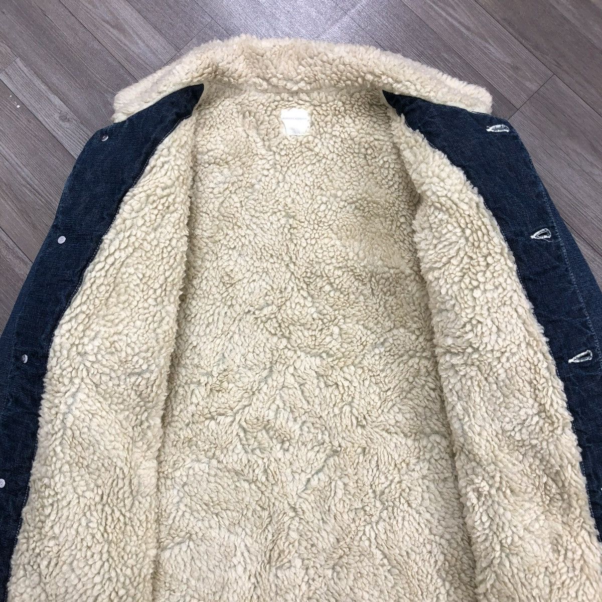 GOODENOUGH × Japanese Brand Vintage Goodenough Inner Sherpa Chore Jacket Size US L / EU 52-54 / 3 - 7 Thumbnail