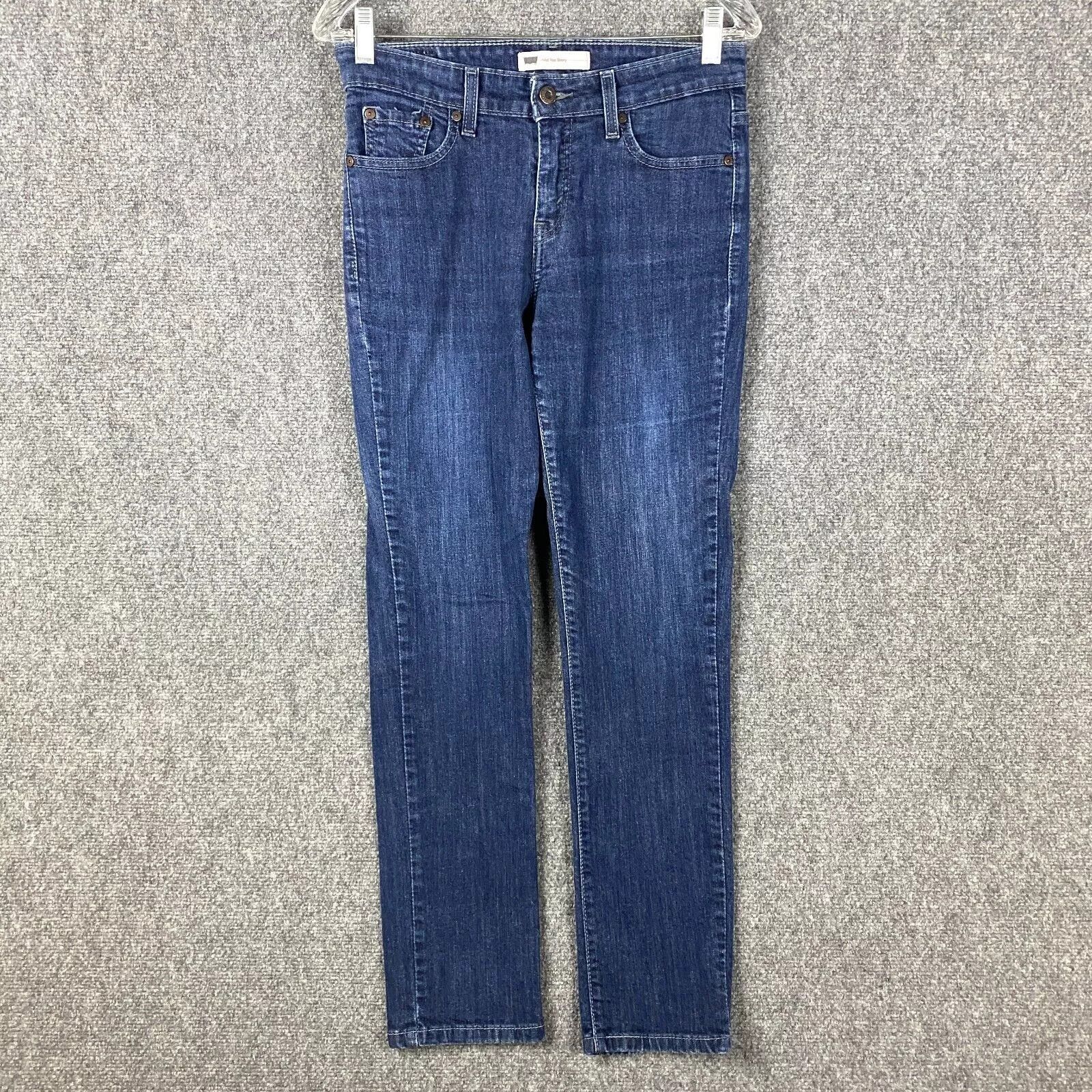 Levi's Levi's Jeans Women's 8 Mid Rise Skinny Denim Medium Wash Size 30" / US 8 / IT 44 - 1 Thumbnail