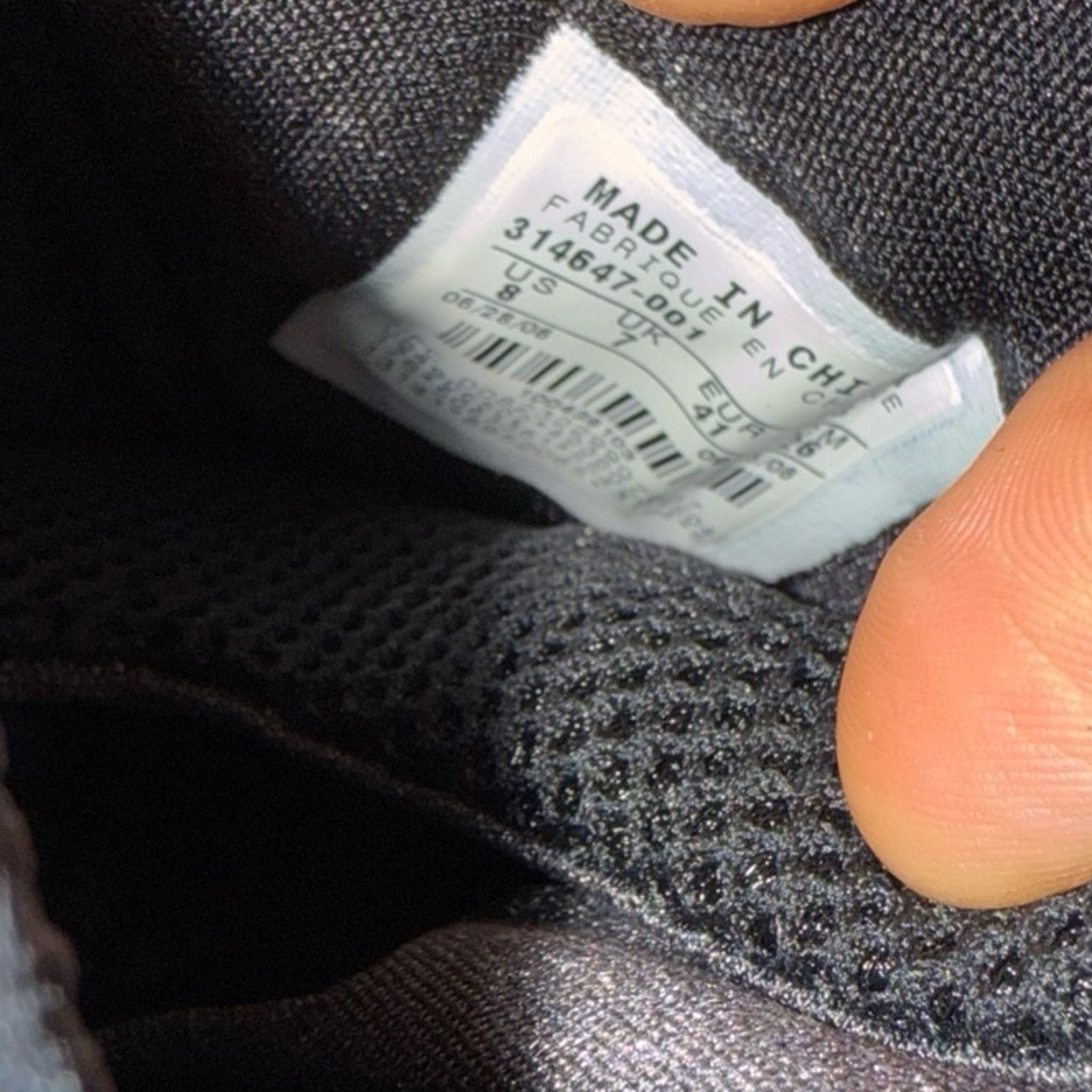 Nike 2006 Nike Zoom Lebron 4 East Coast Blackout Black Anthracite Size US 8 / EU 41 - 9 Thumbnail