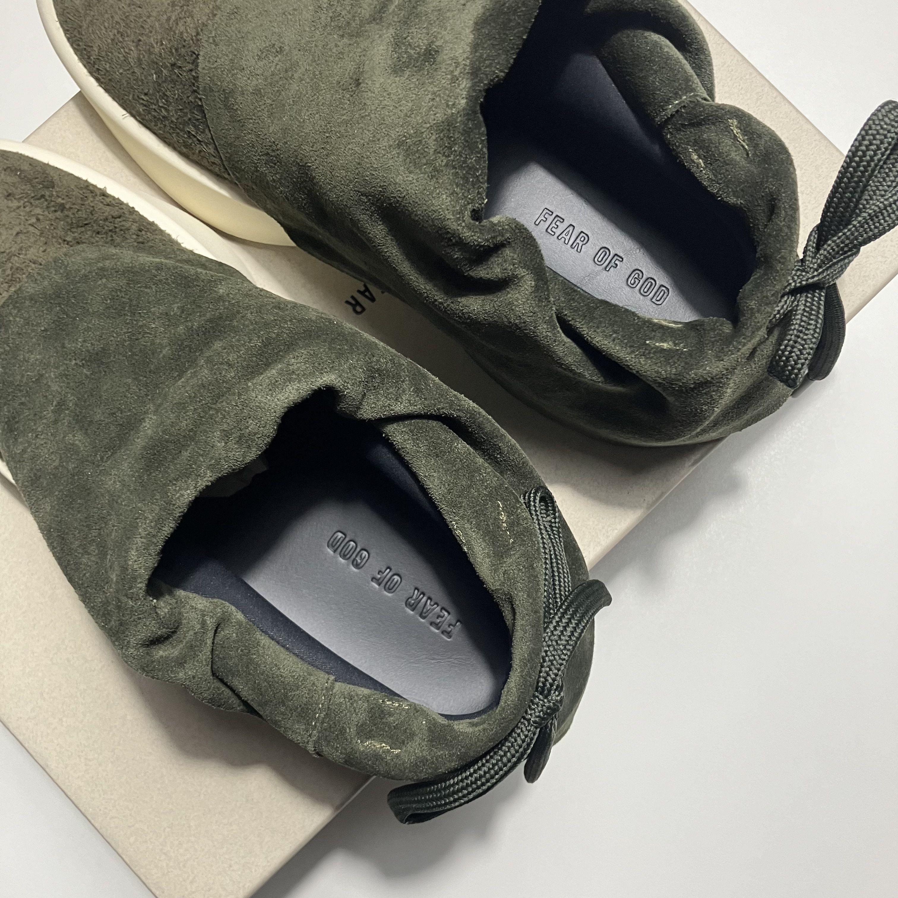 Fear of God FEAR OF GOD 8th Season Moc Low sneakers in Forest suede Size US 10 / EU 43 - 6 Thumbnail