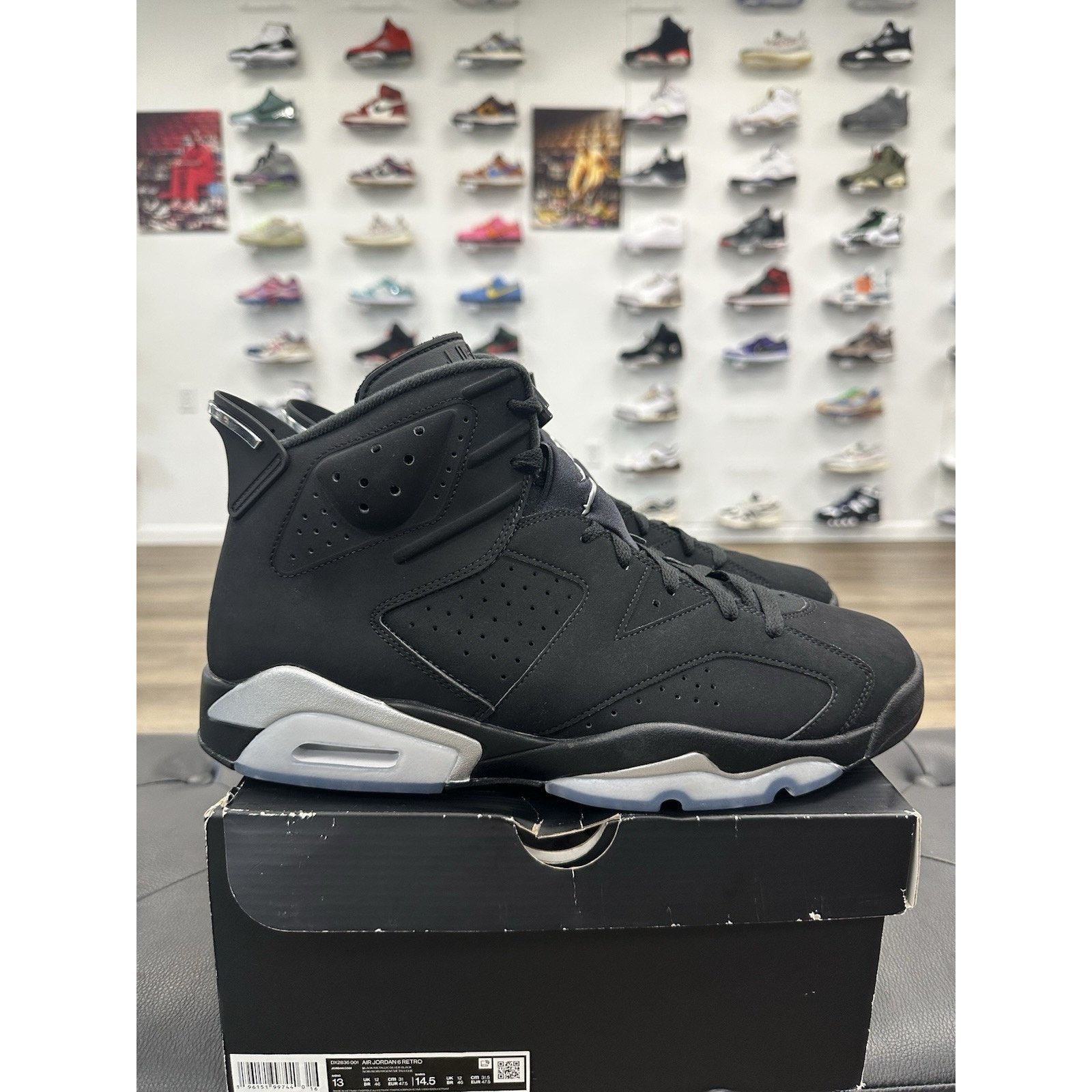 Jordan Brand Size 13 - Jordan 6 Retro Mid Chrome Size US 13 / EU 46 - 1 Thumbnail