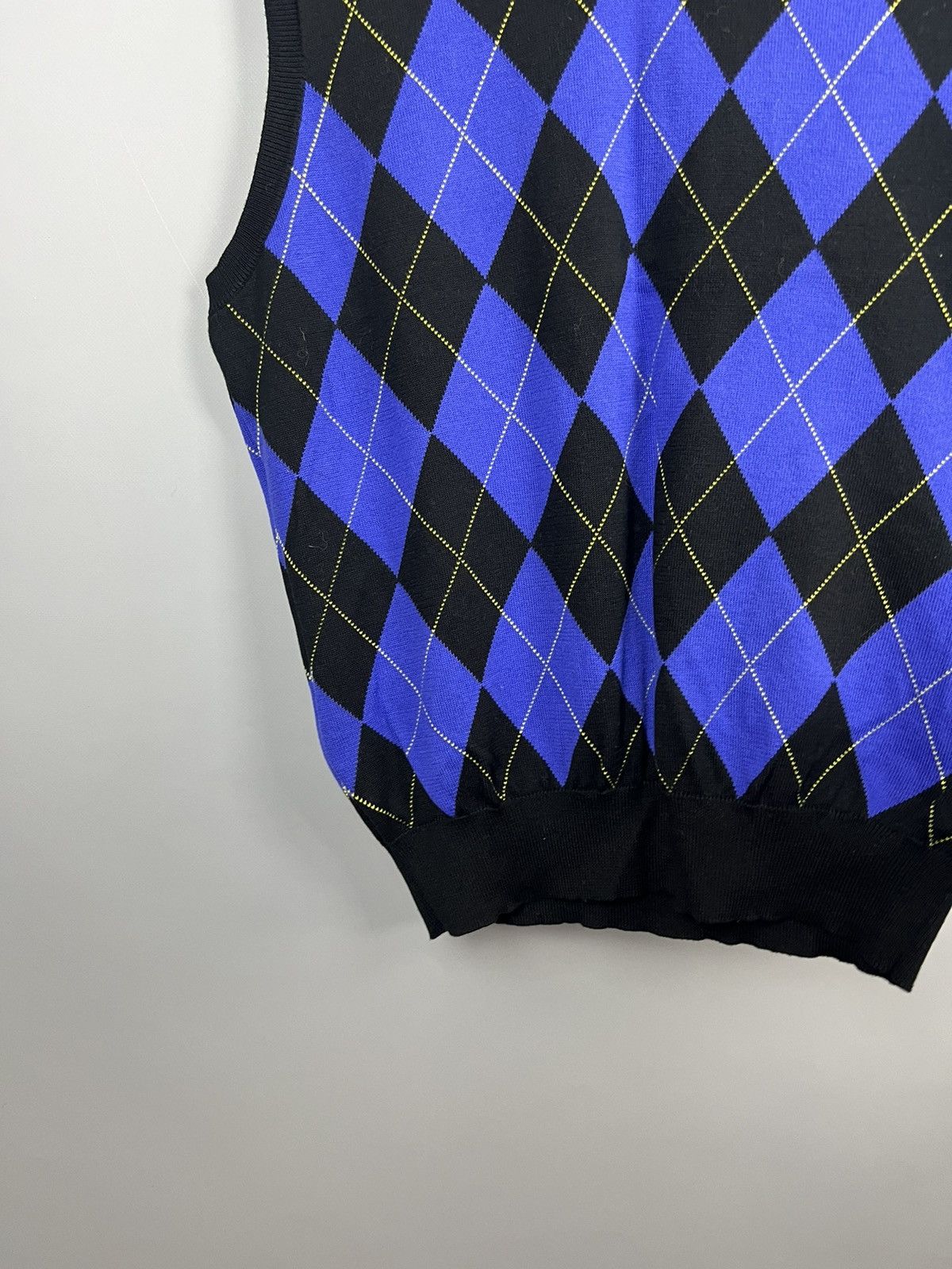 Polo Ralph Lauren Vintage Polo Golf Ralph Lauren Knit vest size L geometric Size US L / EU 52-54 / 3 - 5 Thumbnail
