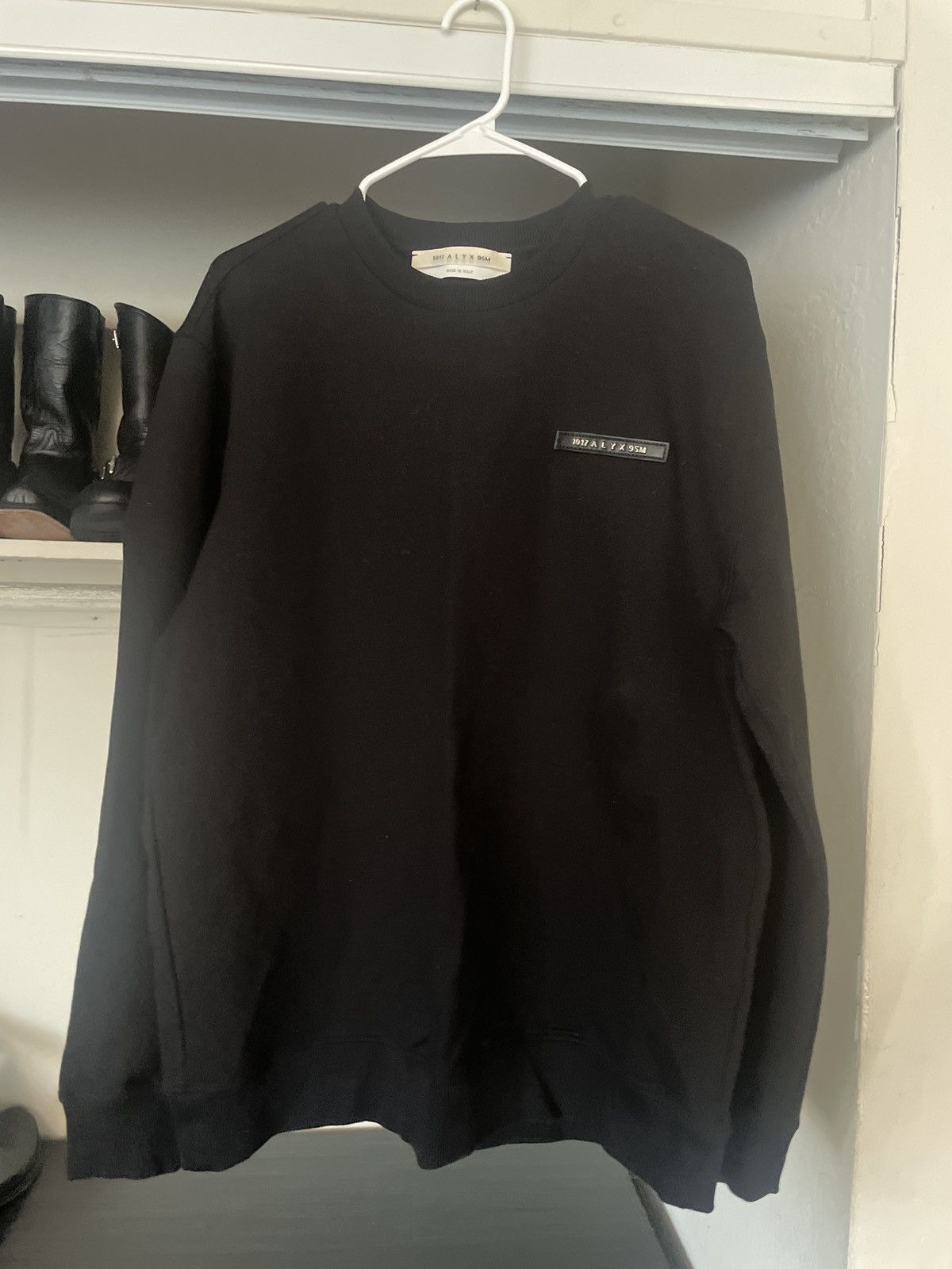 1017 ALYX 9SM Black 1017 Alyx sweatshirt size L Size US L / EU 52-54 / 3 - 1 Thumbnail