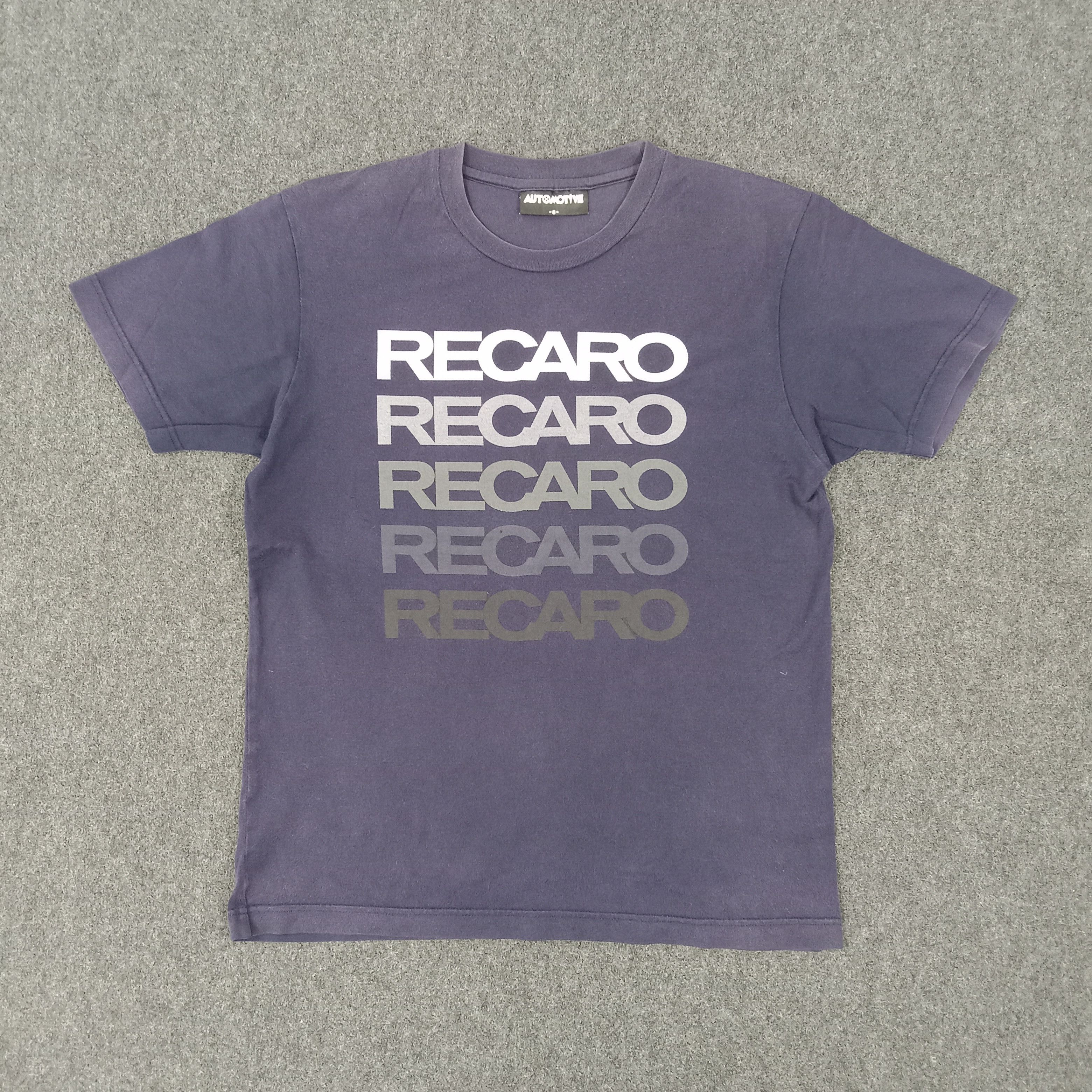 Vintage Recaro Racing Accessories Formula One Tshirt Size US M / EU 48-50 / 2 - 4 Thumbnail