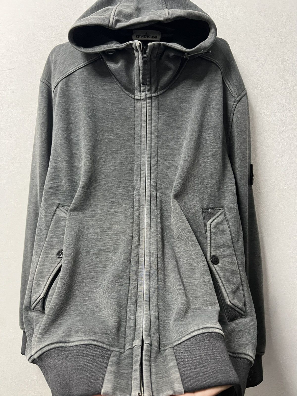 Stone Island Stone Island Soft Shell-r Outdoor Men’s Jacket Fleece Gray Size US XL / EU 56 / 4 - 6 Thumbnail