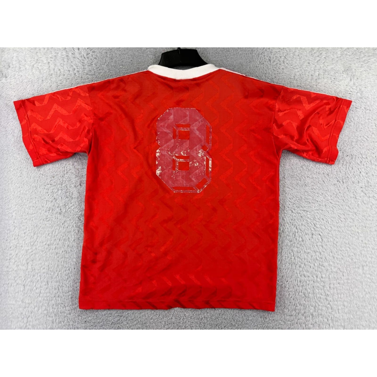 Adidas VINTAGE adidas Soccer Jersey Adult Large Red Miller Team Beer #8 Made USA Poly Size US L / EU 52-54 / 3 - 2 Thumbnail