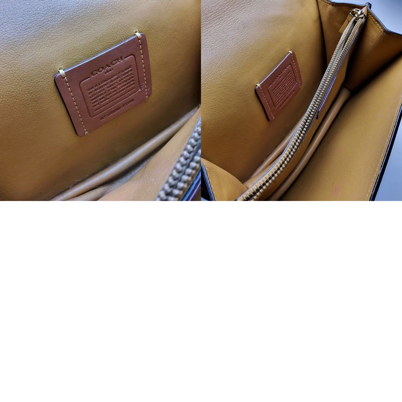 Coach Coach Troupe Crossbody Bag Purse - Black Leather Pebbled 16.5cm x 22cm Small Handbag Womens Vintage: No, 1941 Theme, Brass Hardware Size ONE SIZE - 10 Thumbnail
