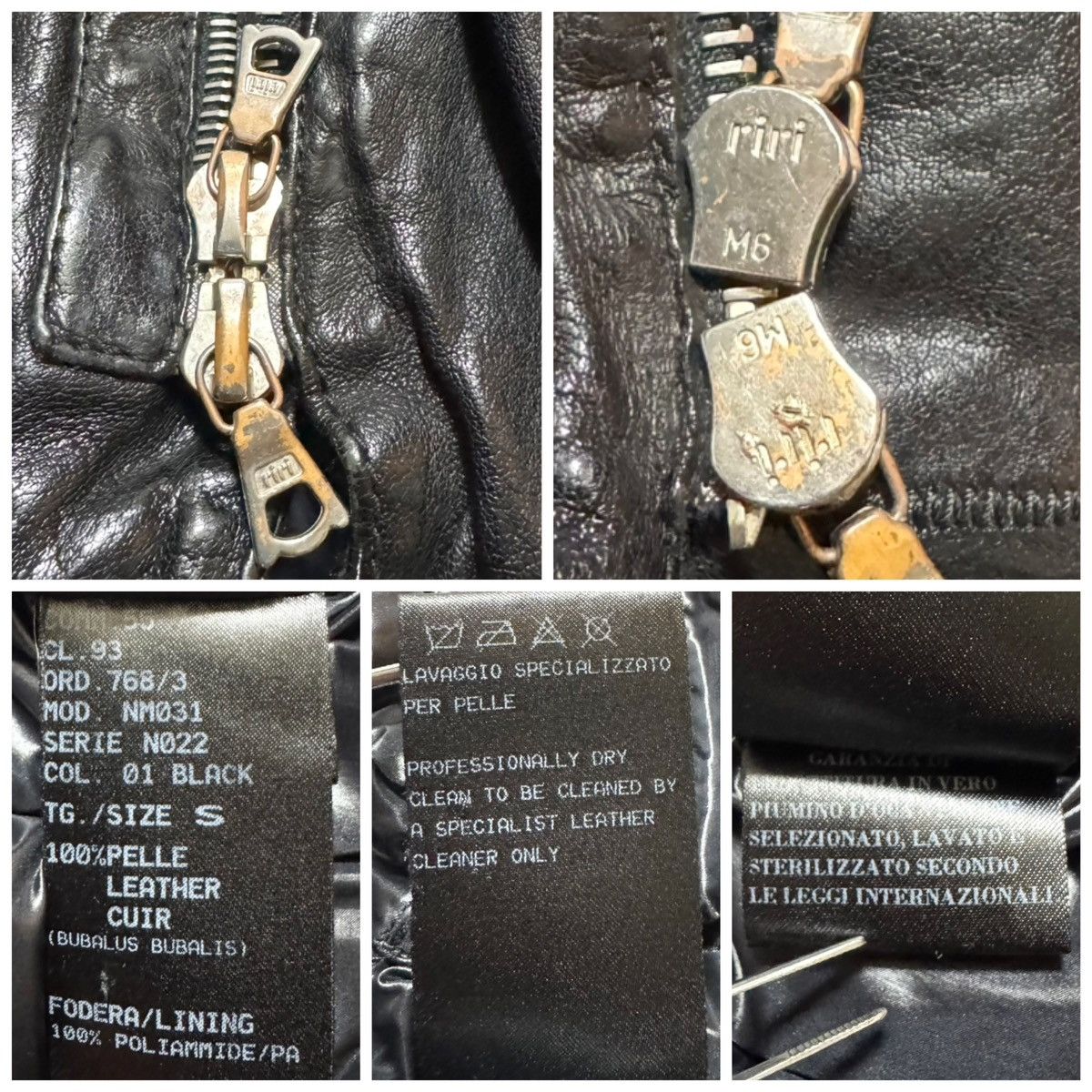 Neil Barrett Auth, Neil Barrett Padded Buffalo Leather Jacket Size US S / EU 44-46 / 1 - 3 Thumbnail