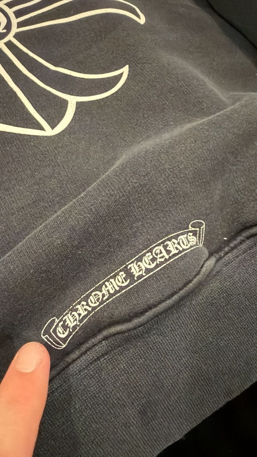 Chrome Hearts CRAZY Vintage ‘90s Chrome Hearts Thermal Lined Hoodie ‘F U’ Size US XXL / EU 58 / 5 - 14 Thumbnail