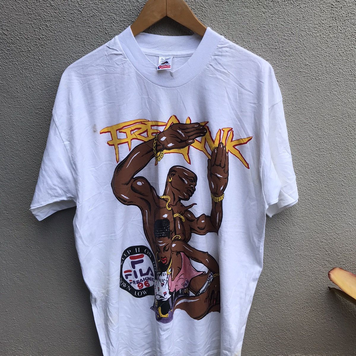 Rap Tees Vintage rare 90s FREAKNIK Atlanta festival rap tee hiphop Size US XL / EU 56 / 4 - 2 Thumbnail