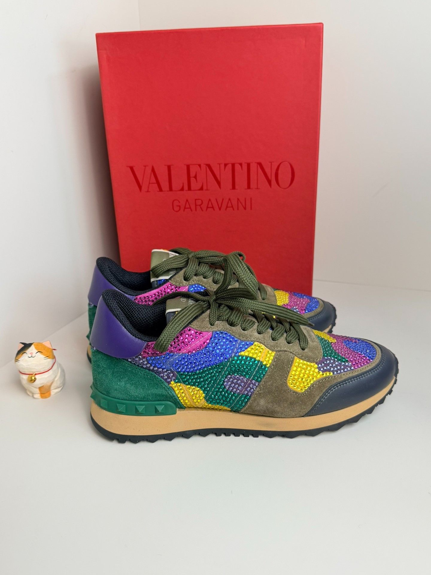 Valentino Valentino Casual Lowtop Sneakers us_7 Women Size US 7 / IT 37 - 1 Thumbnail