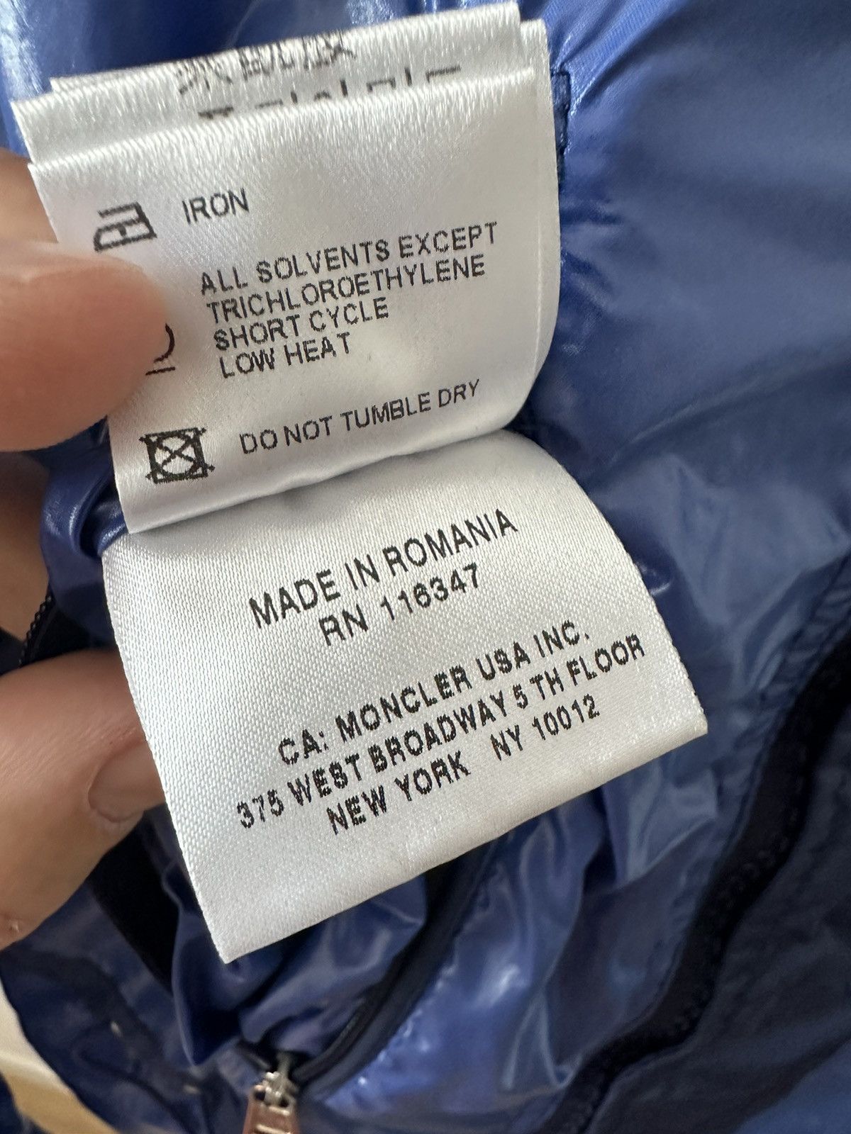 Moncler Moncler Clement light jacket nylon navy Size US L / EU 52-54 / 3 - 15 Thumbnail