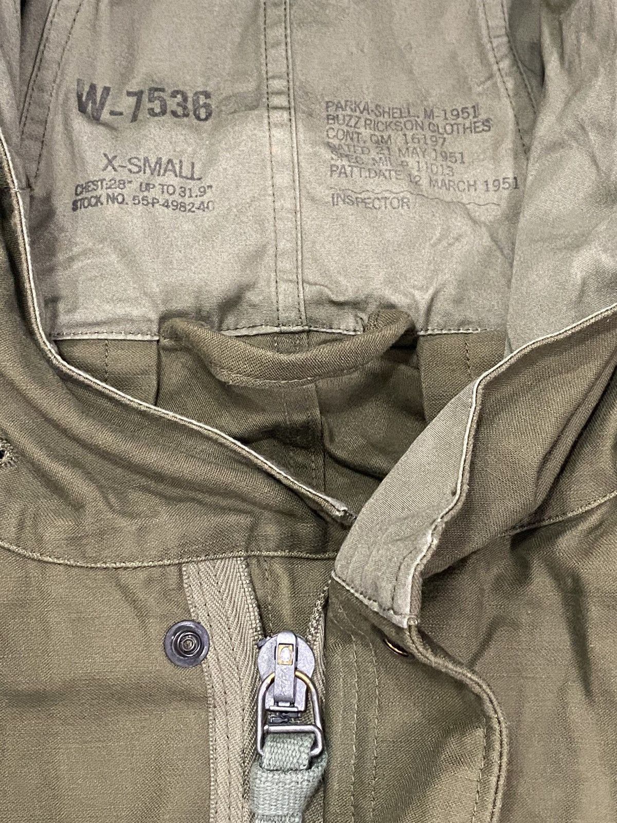Bronson MFG. CO. Buzz Rickson Parka Jakcet Size US XS / EU 42 / 0 - 5 Thumbnail