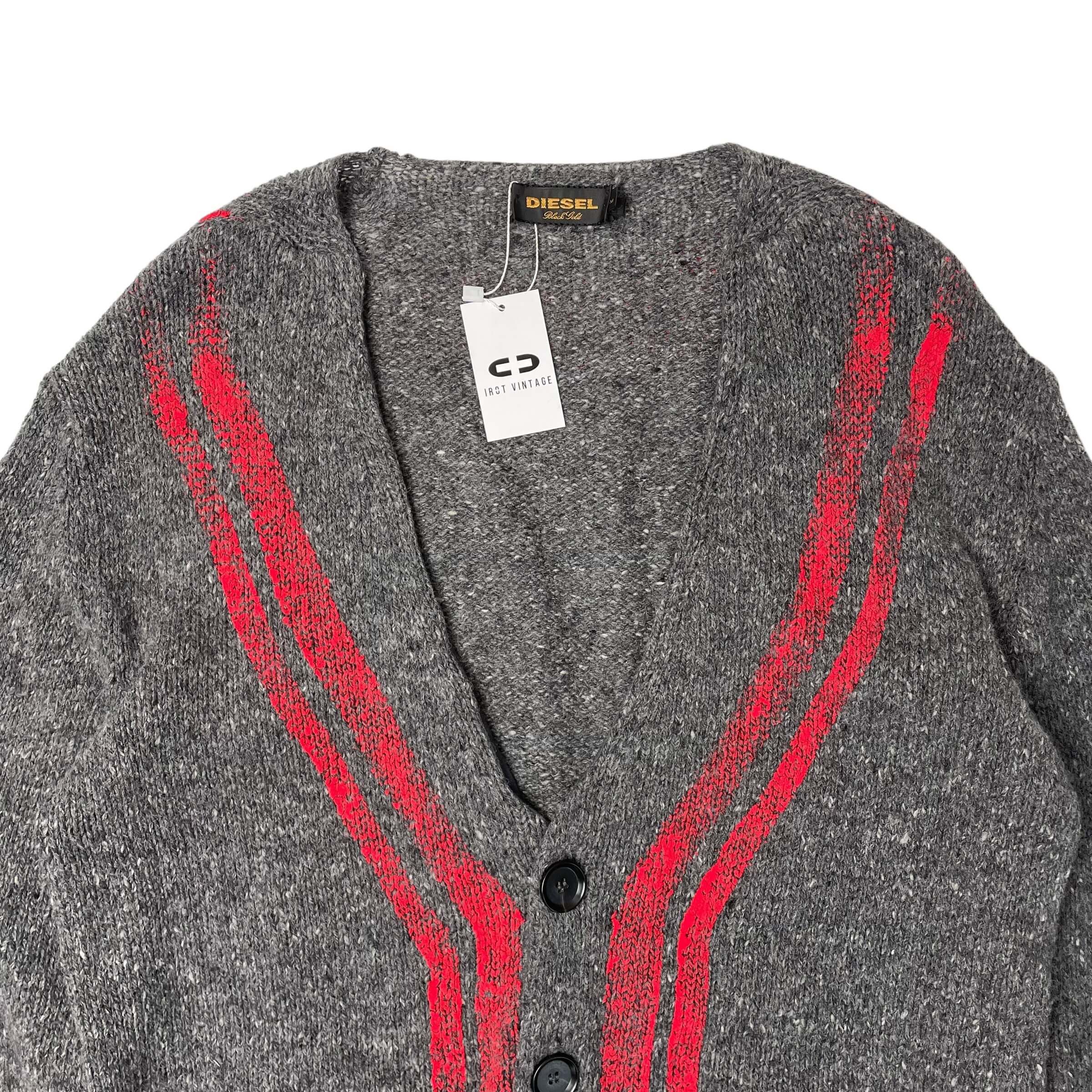 Diesel Black Gold diesel black gold paint wool 100 cardigan Size US L / EU 52-54 / 3 - 8 Thumbnail