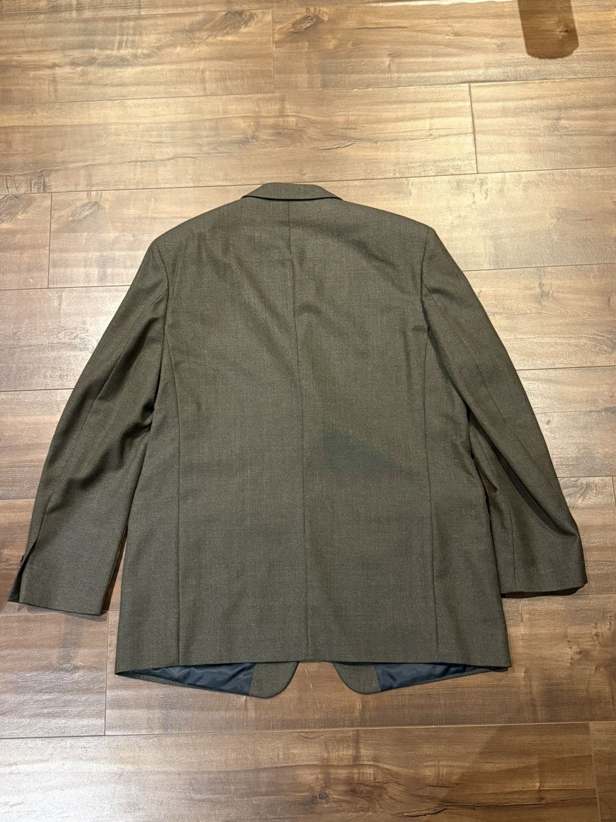 Emporio Armani Baracuta Blazer w/ Shoulder Pads Size 44L - 2 Thumbnail