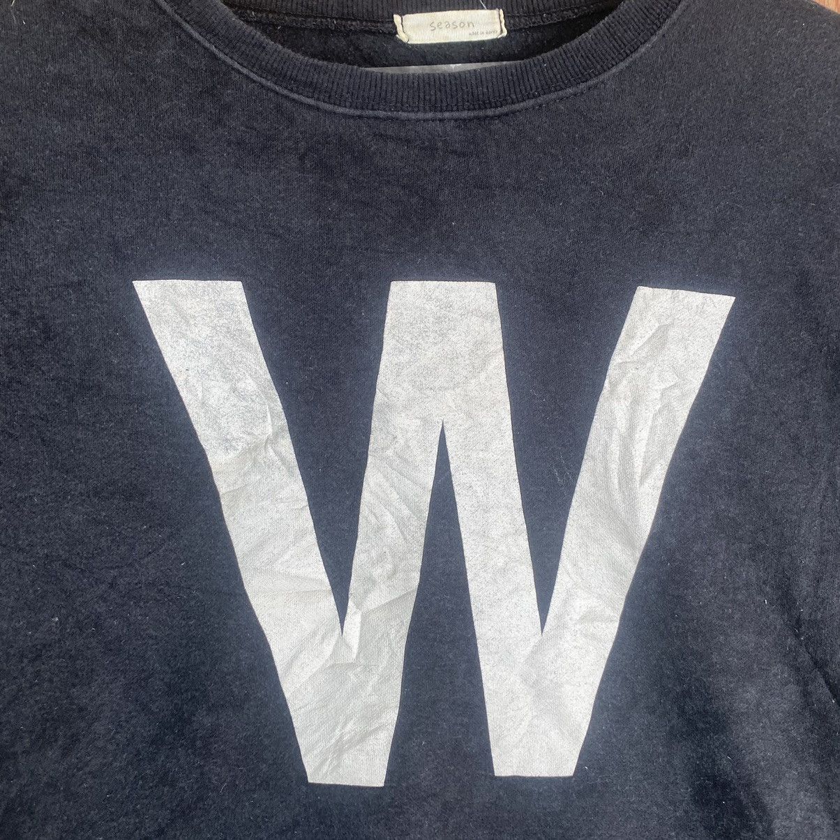 Japanese Brand × Vintage Vintage Sweatshirt Big "W" big EHY by Season #K01556 Size US M / EU 48-50 / 2 - 10 Thumbnail