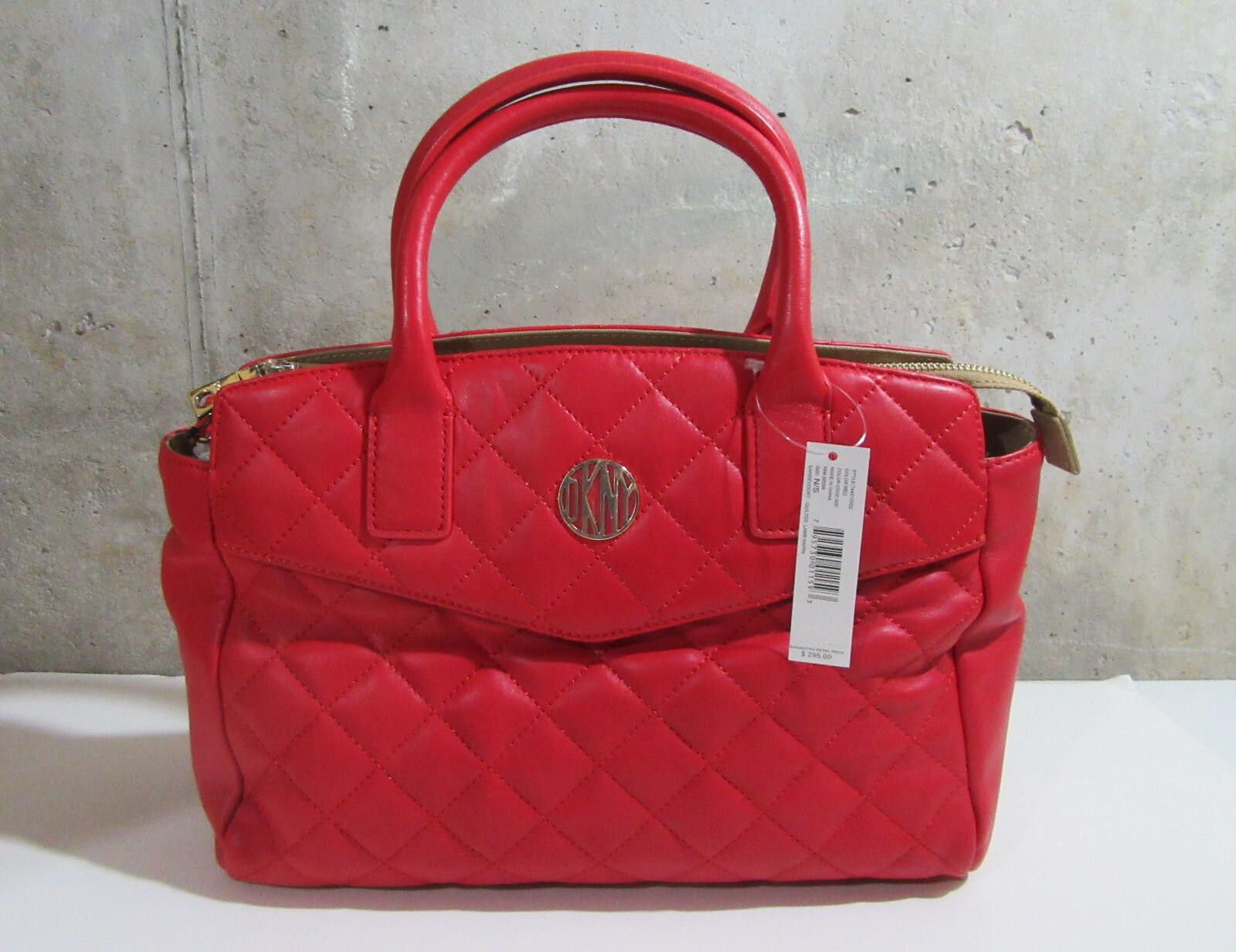 DKNY DKNY Gansevoort Quilted Lamb Nappa Leather Purse Satchel Size ONE SIZE - 2 Thumbnail
