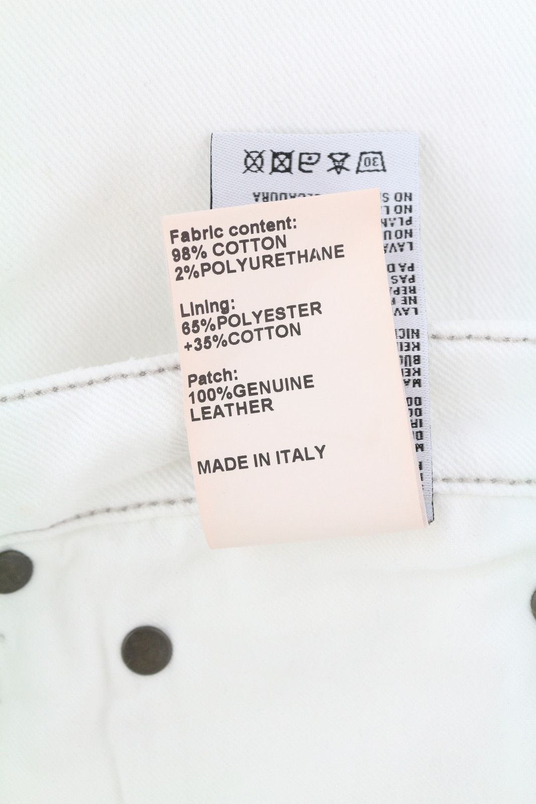 R13 KICK FIT 25 Bale White Flared Cropped Light Jeans 86190 Size 25" / US 0 / IT 36 - 10 Thumbnail