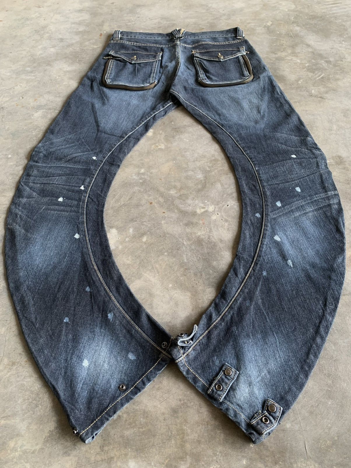 20471120 💥LAST SALE💥PPFM Japanese Hypebest Banana Denim Size US 32 / EU 48 - 2 Thumbnail