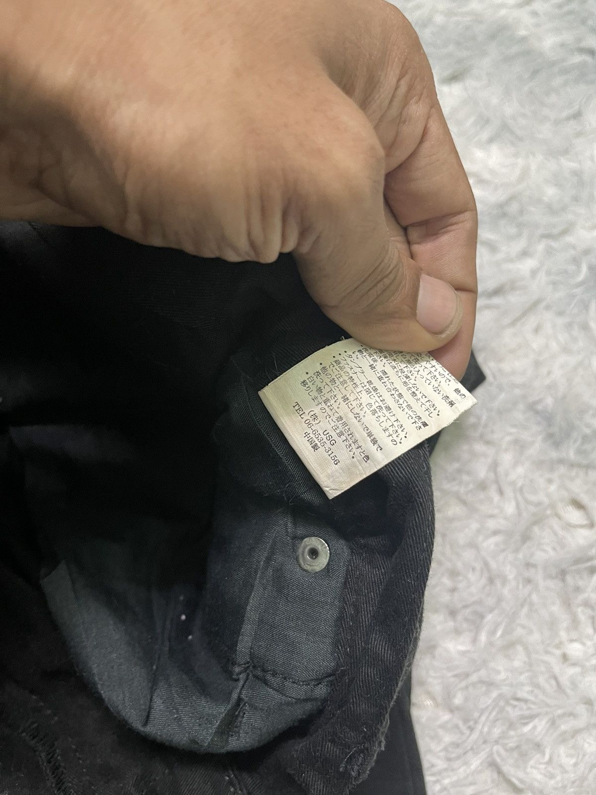 Japanese Brand 2000s PUNK STYLE FLARE CARGO PANT BRAND BLACK BACCARA Size US 30 / EU 46 - 8 Thumbnail