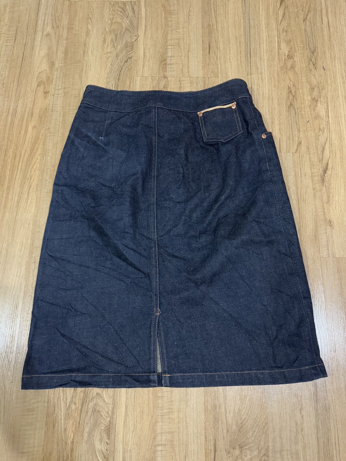 Hysteric Glamour PALACE PALLAS SELVEDGE DENIM SKIRT Size 28" / US 6 / IT 42 - 1 Thumbnail