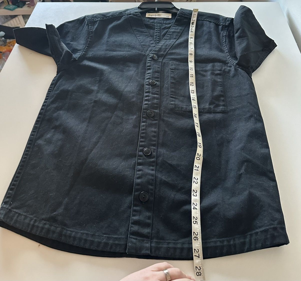 Imperfects Imperfects Benny Jersey S Organic Cotton Black Short Sleeve Size US S / EU 44-46 / 1 - 4 Thumbnail