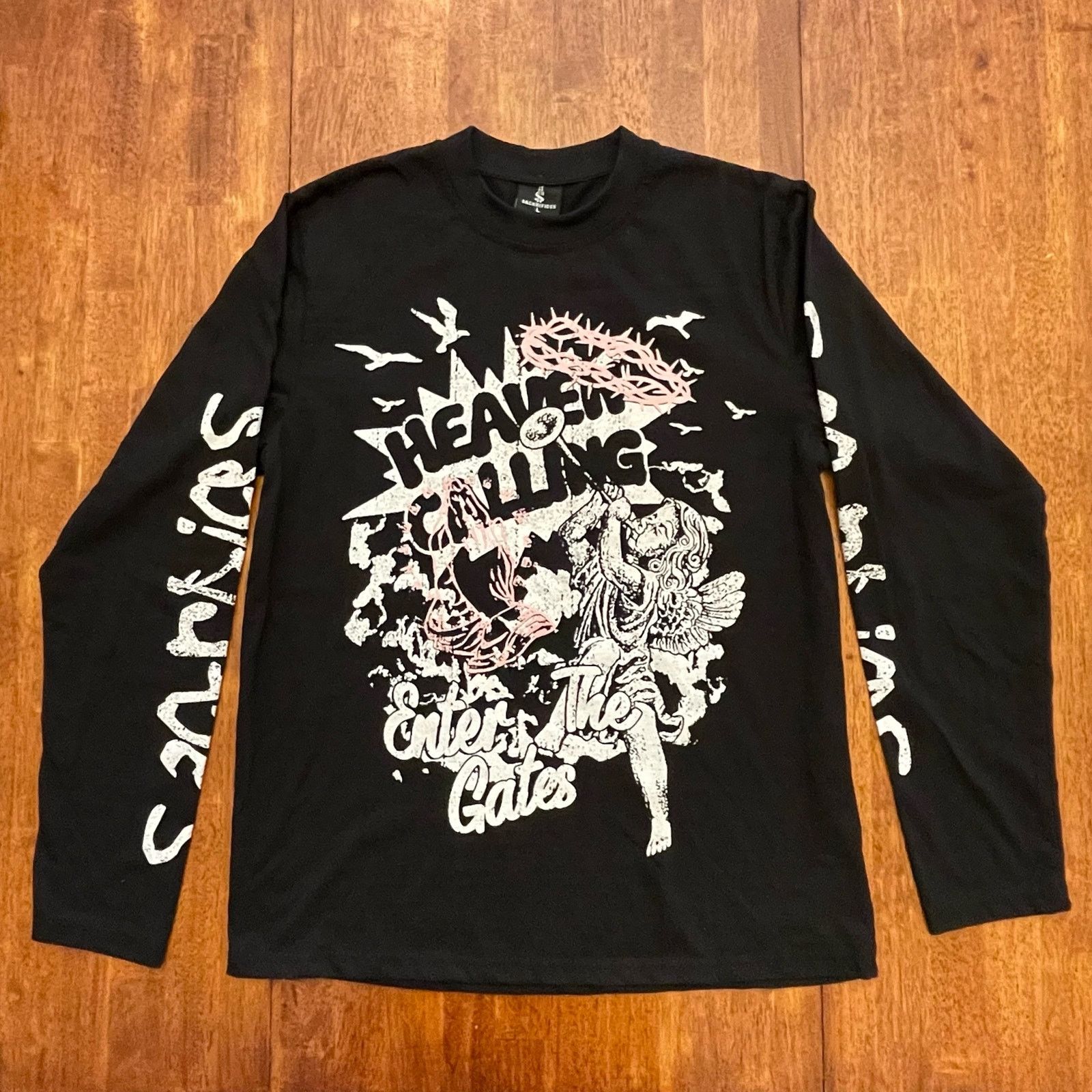 Other Sackrifices Graphic Tee Long Sleeve Shirt Black L Size US L / EU 52-54 / 3 - 1 Thumbnail