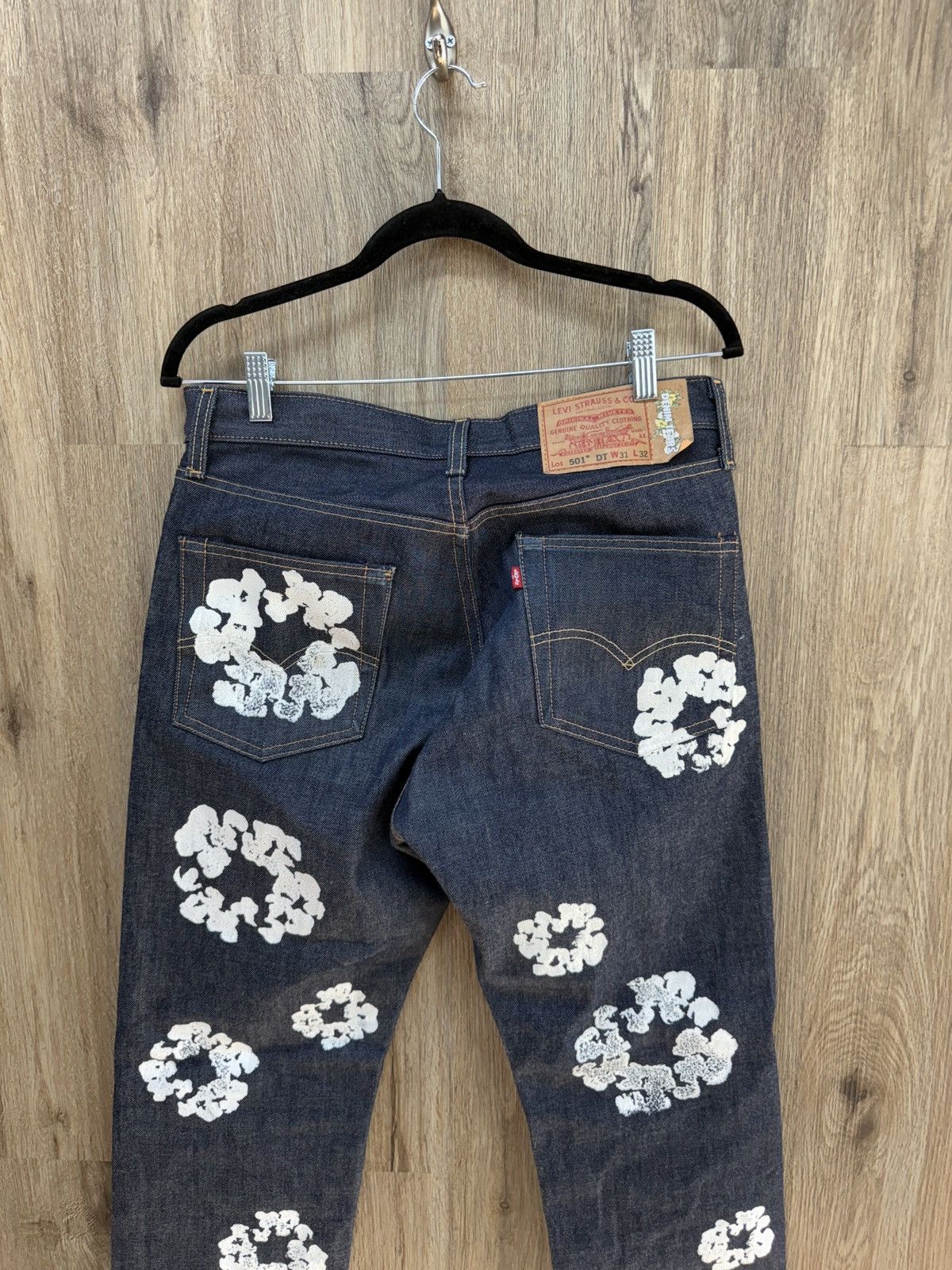 DENIM TEARS Denim Tear Blue Denim Jeans Size US 31 - 7 Thumbnail
