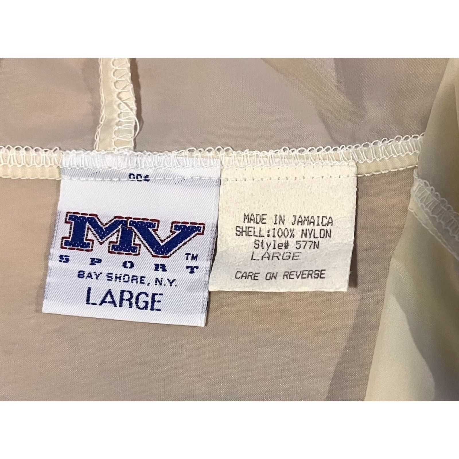 Altea VINTAGE MV Sport Newsday Long Island Marathon 1994 Jacket Windbreaker Men’s Large White Teal 90s Size US L / EU 52-54 / 3 - 4 Thumbnail
