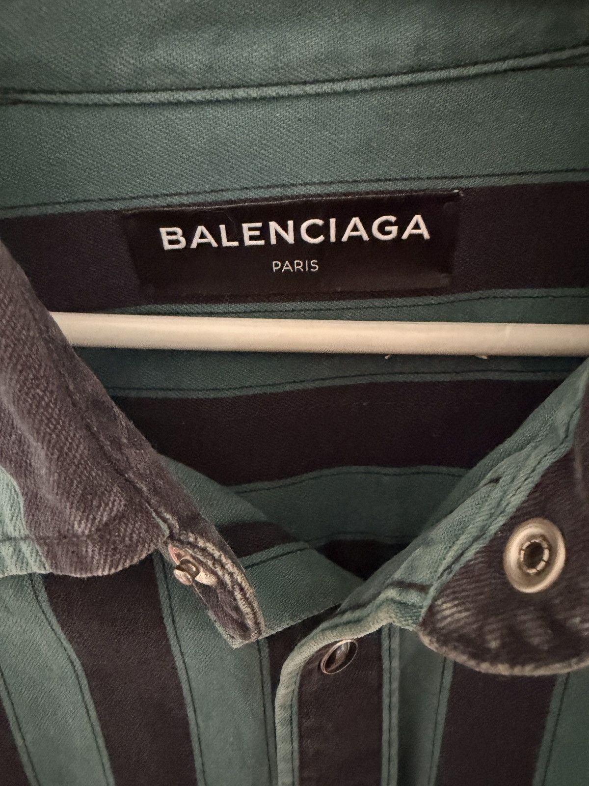 Balenciaga Balenciaga “Think Big!” Oversized shirt Size US XXS / EU 40 - 6 Thumbnail