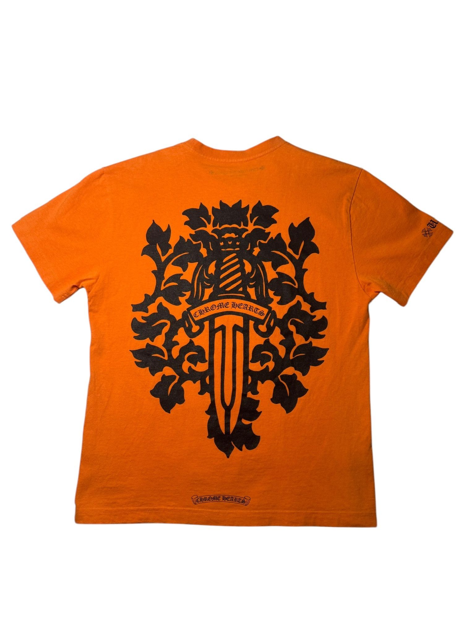 Chrome Hearts Chrome Hearts Orange Vine Dagger T-Shirt Size US M / EU 48-50 / 2 - 2 Thumbnail