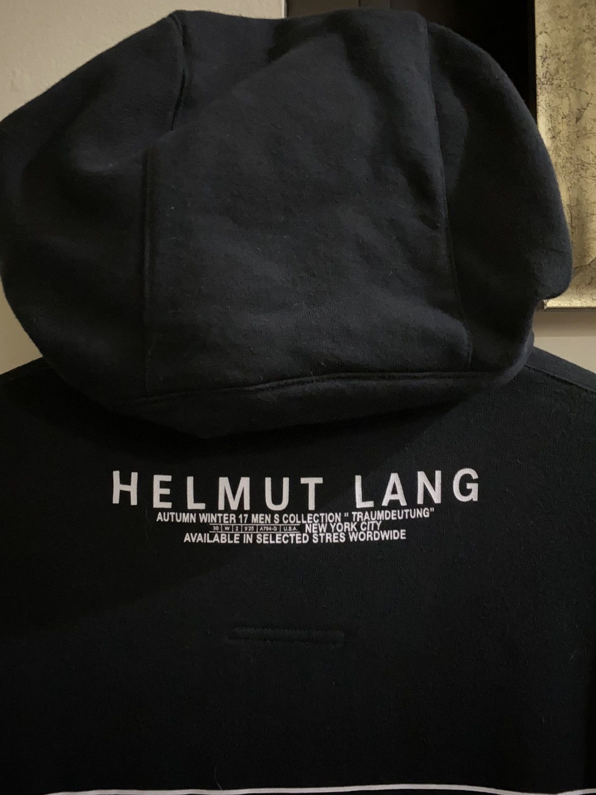 Helmut Lang Helmut lang AW 17 Hoodie Size US M / EU 48-50 / 2 - 7 Thumbnail