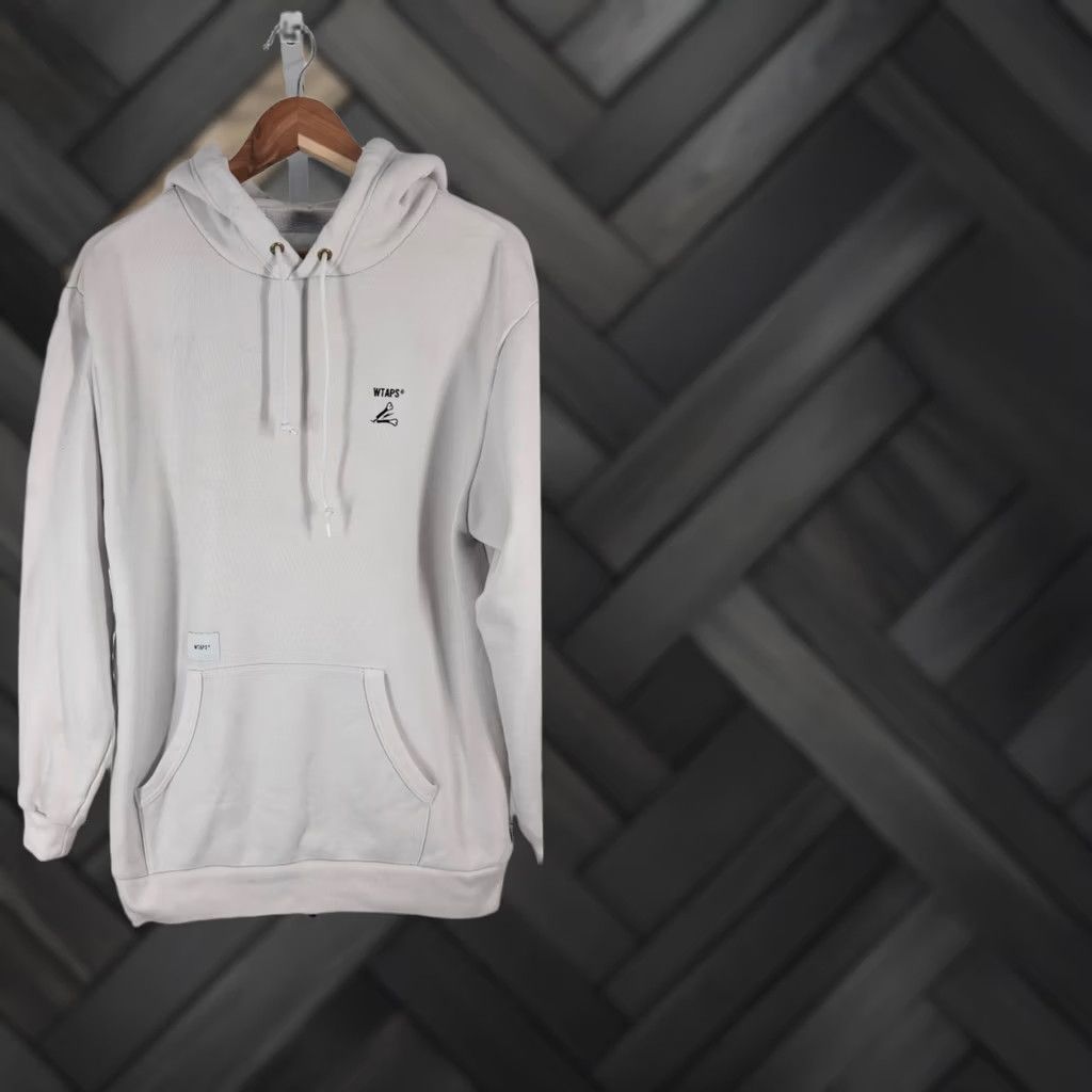 Human Made × Wtaps Human Made x WTAPS Sweethearts Hoodie White Sz