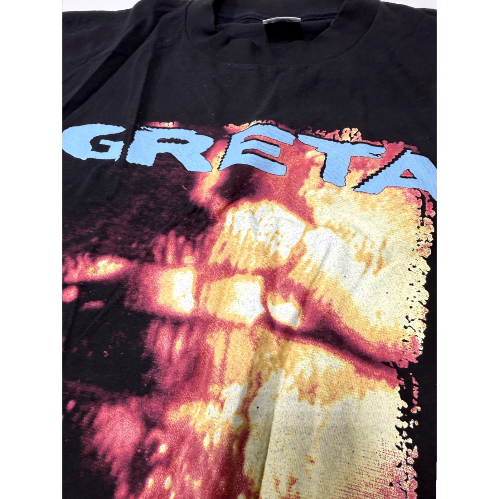 Vintage VINTAGE Greta – Love Is Dead Promo T-Shirt Unisex XL Black 1990s 1993 Tour Concert Music Retro Hardcore Punk Merch EM Mercury Re Clothing Size US XL / EU 56 / 4 - 4 Thumbnail