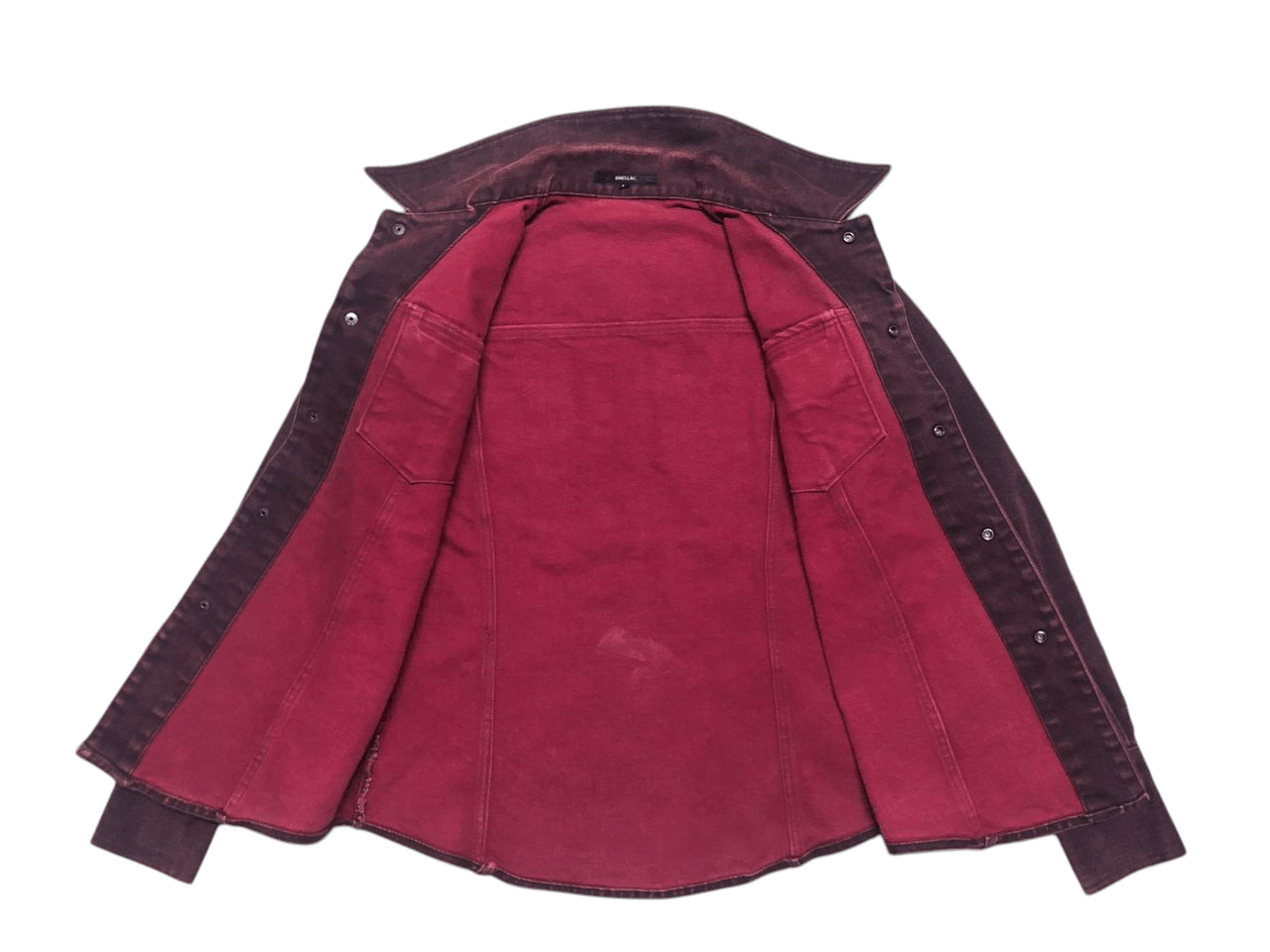 Shellac Vintage Shellac Denim Shirt Jacket Snap Button Nice Colour Size M / US 6-8 / IT 42-44 - 3 Thumbnail